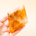 Golden Healer Quartz triangle - 9cm
