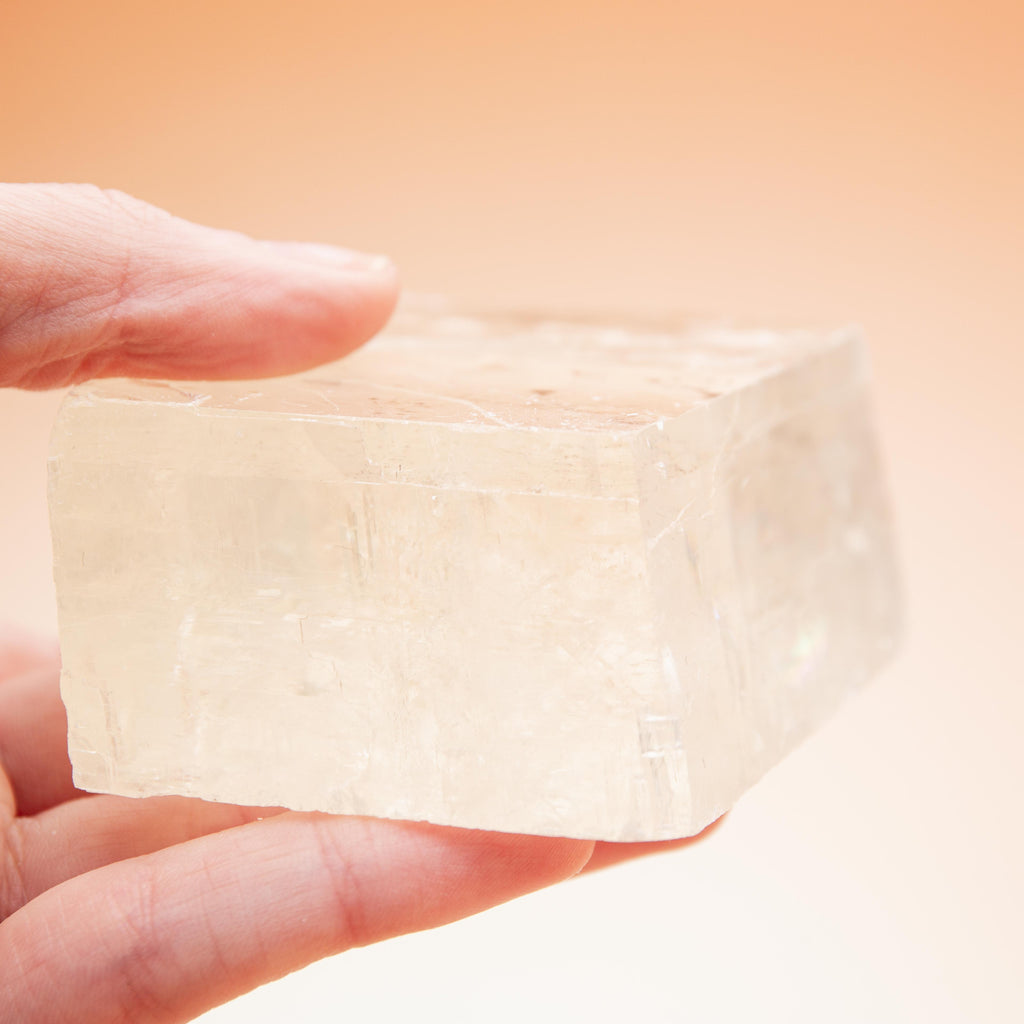 Honey Calcite - 282g/6.5cm (B)