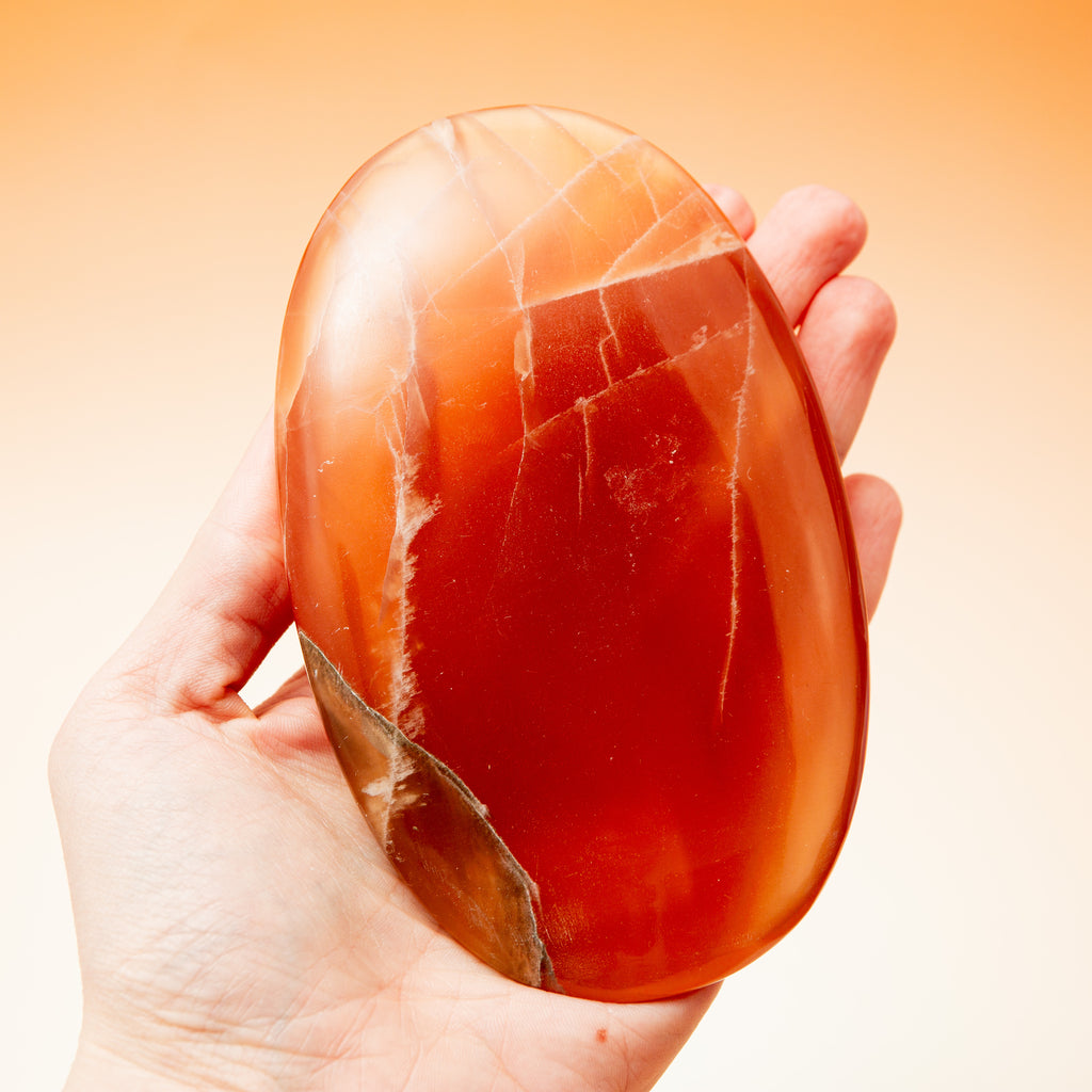 Honey Calcite - 352g/13cm (C)