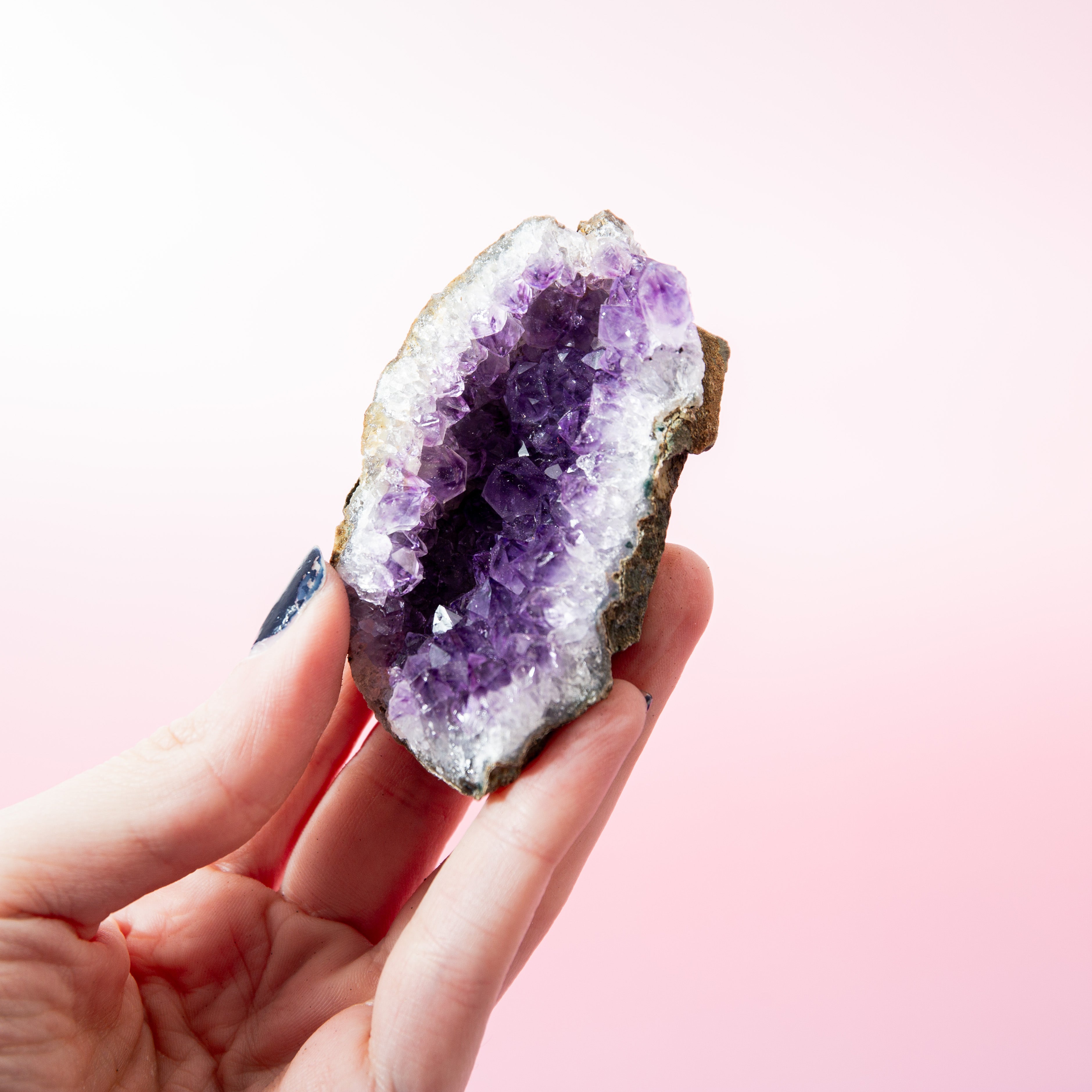 Ametiszt Brazília - 86g/7cm