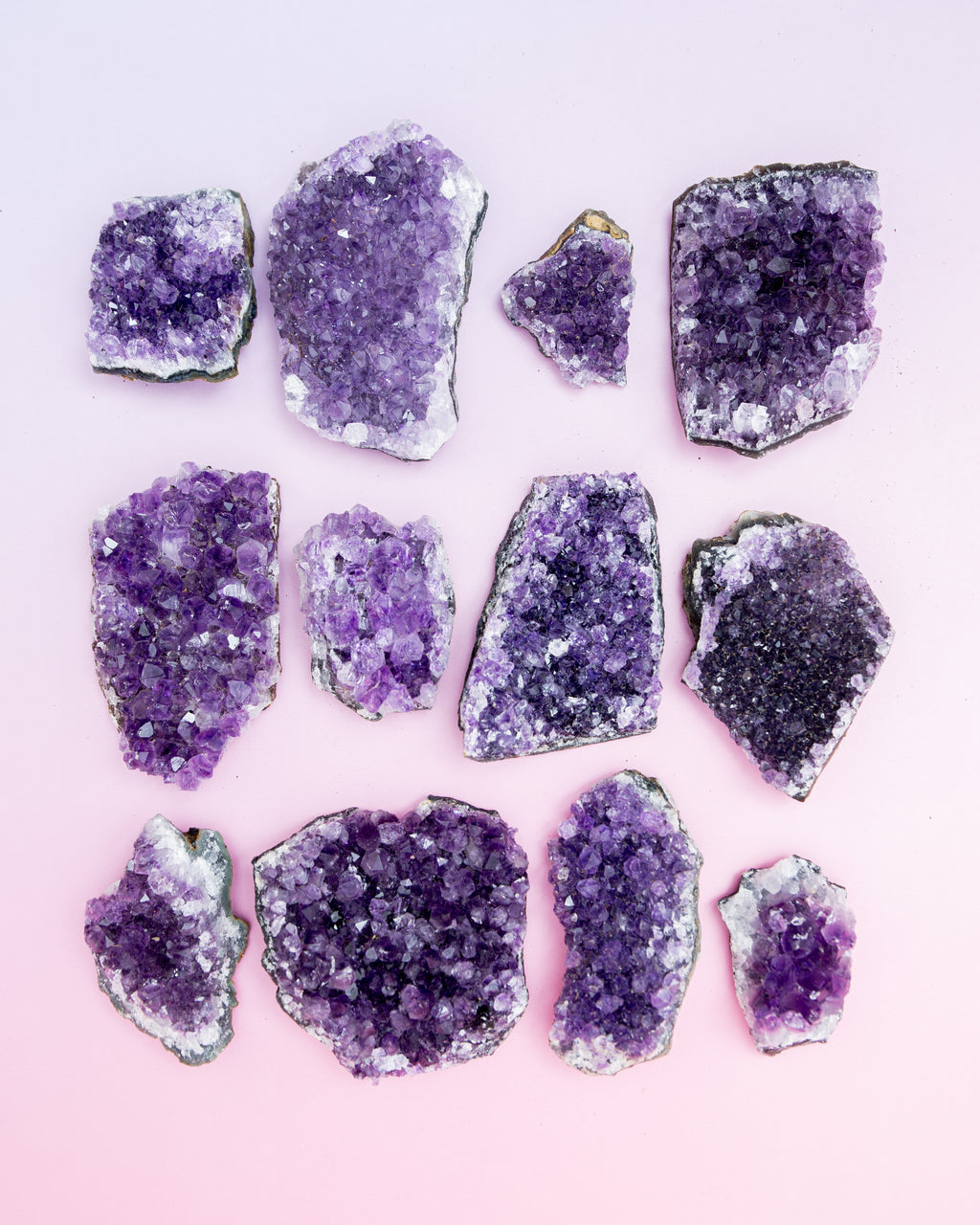 Ametiszt Brazília - 86g/7cm