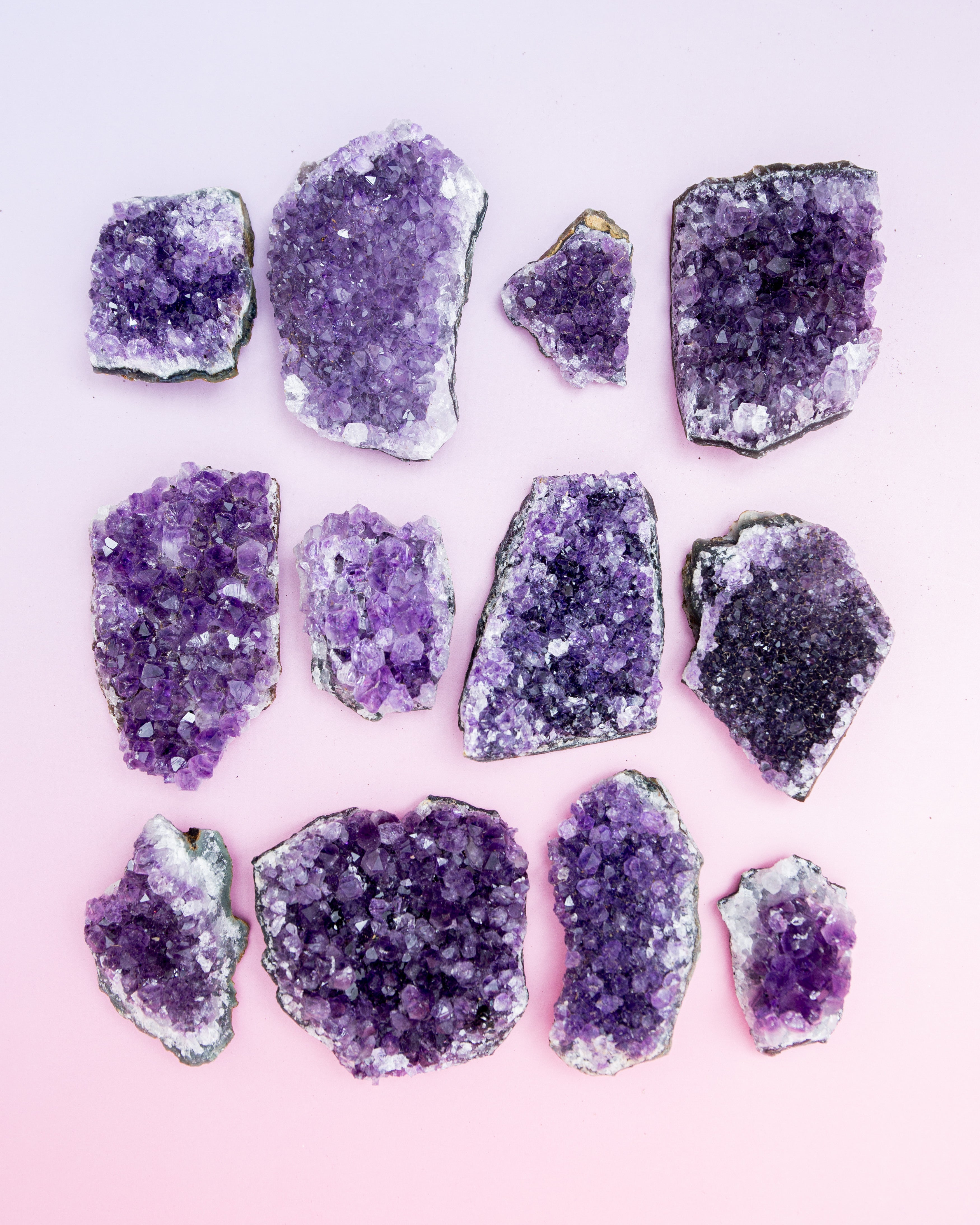 Ametiszt Brazília - 86g/7cm