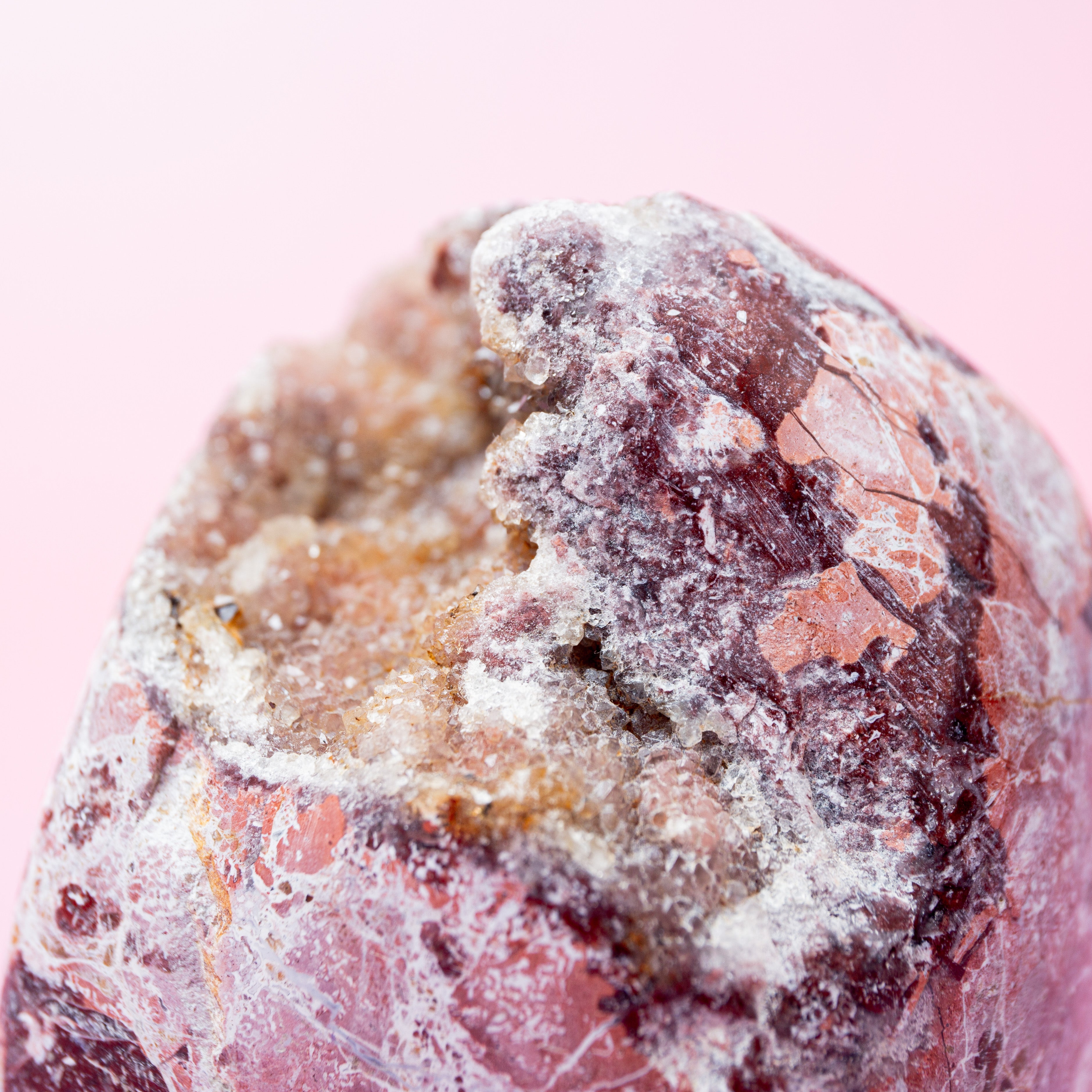 Jasper with Quartz (Indonesia) - 231g/6.5cm (C)