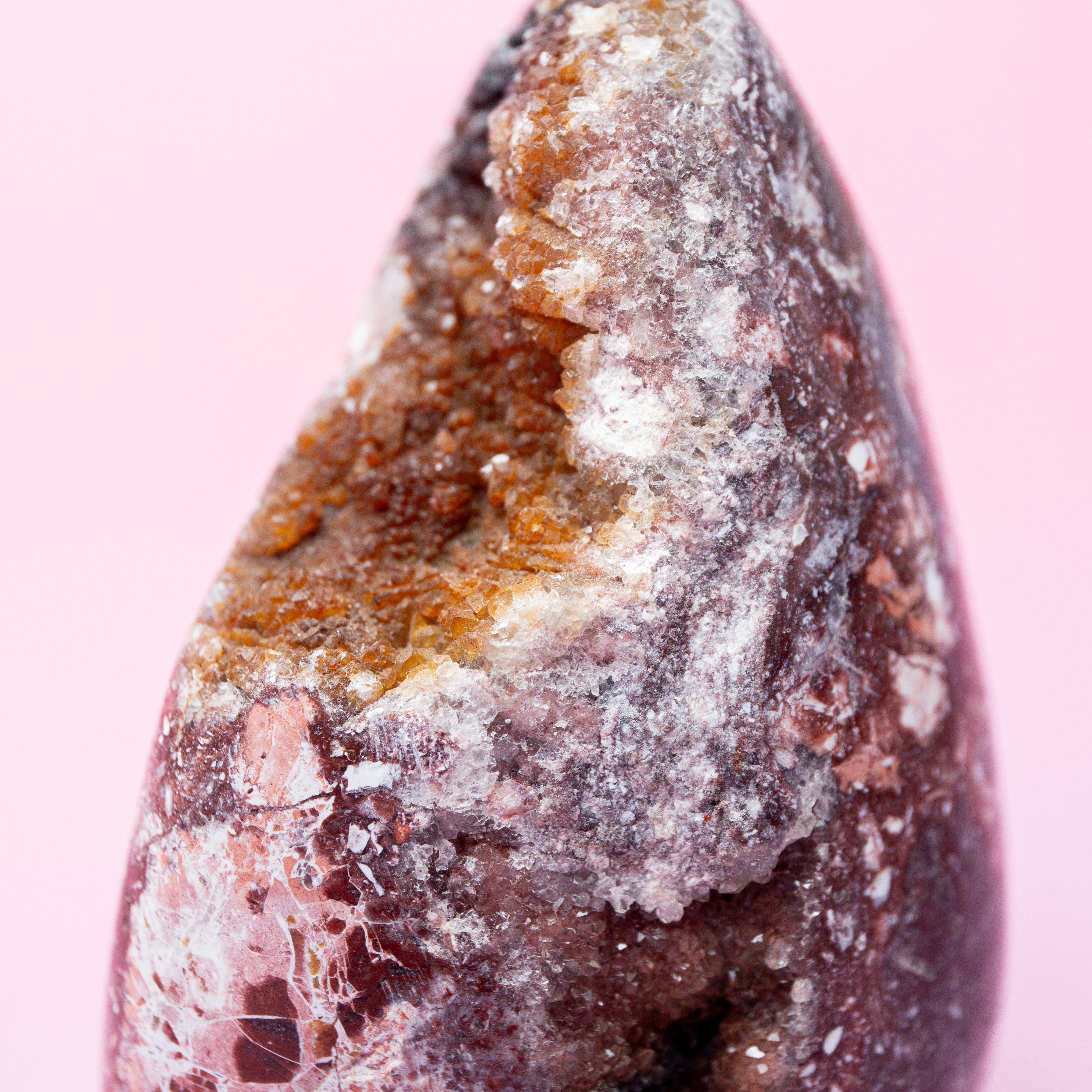 Jasper with Quartz (Indonesia) - 158g/7cm (D)