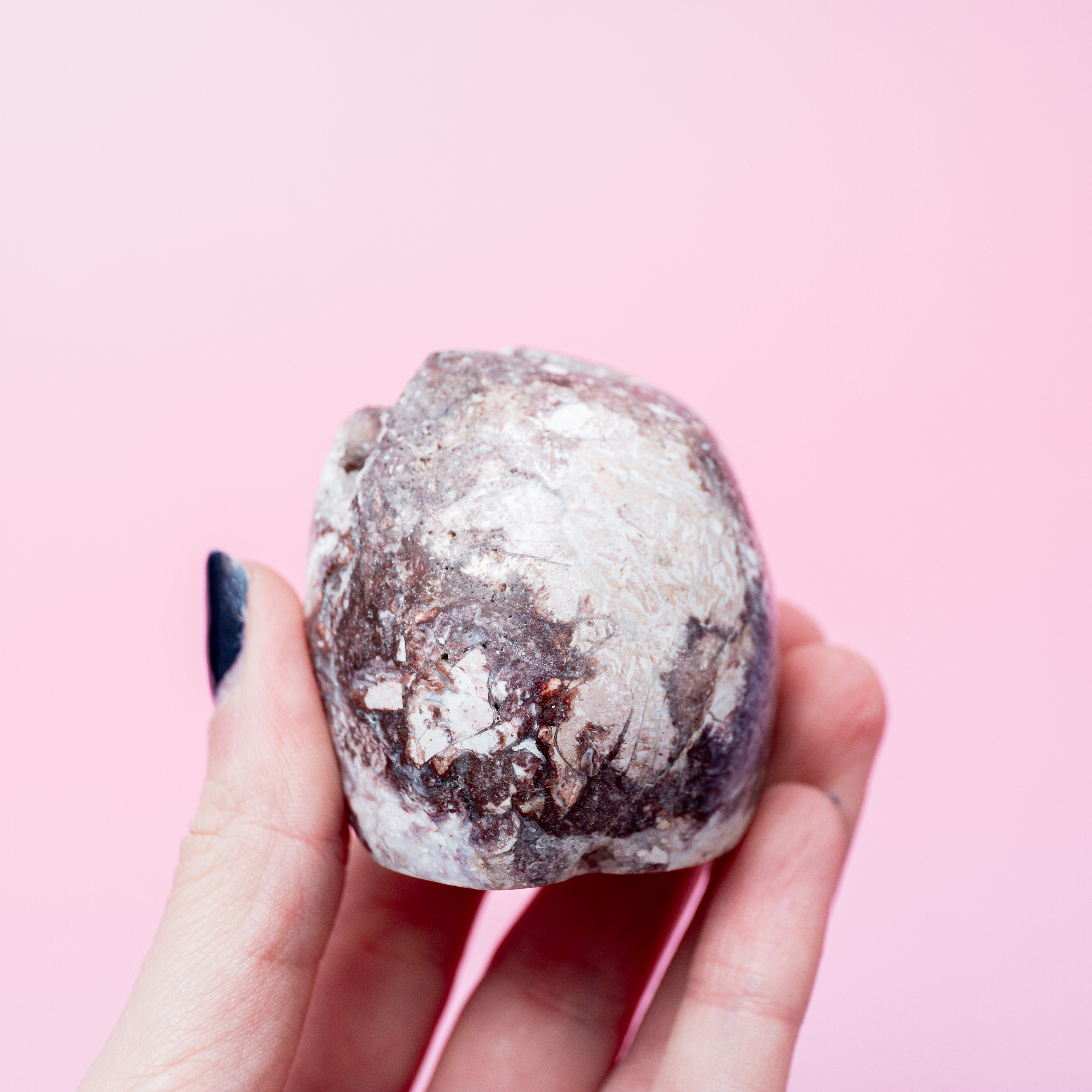 Jasper with Quartz (Indonesia) - 129g/5.5cm (E)