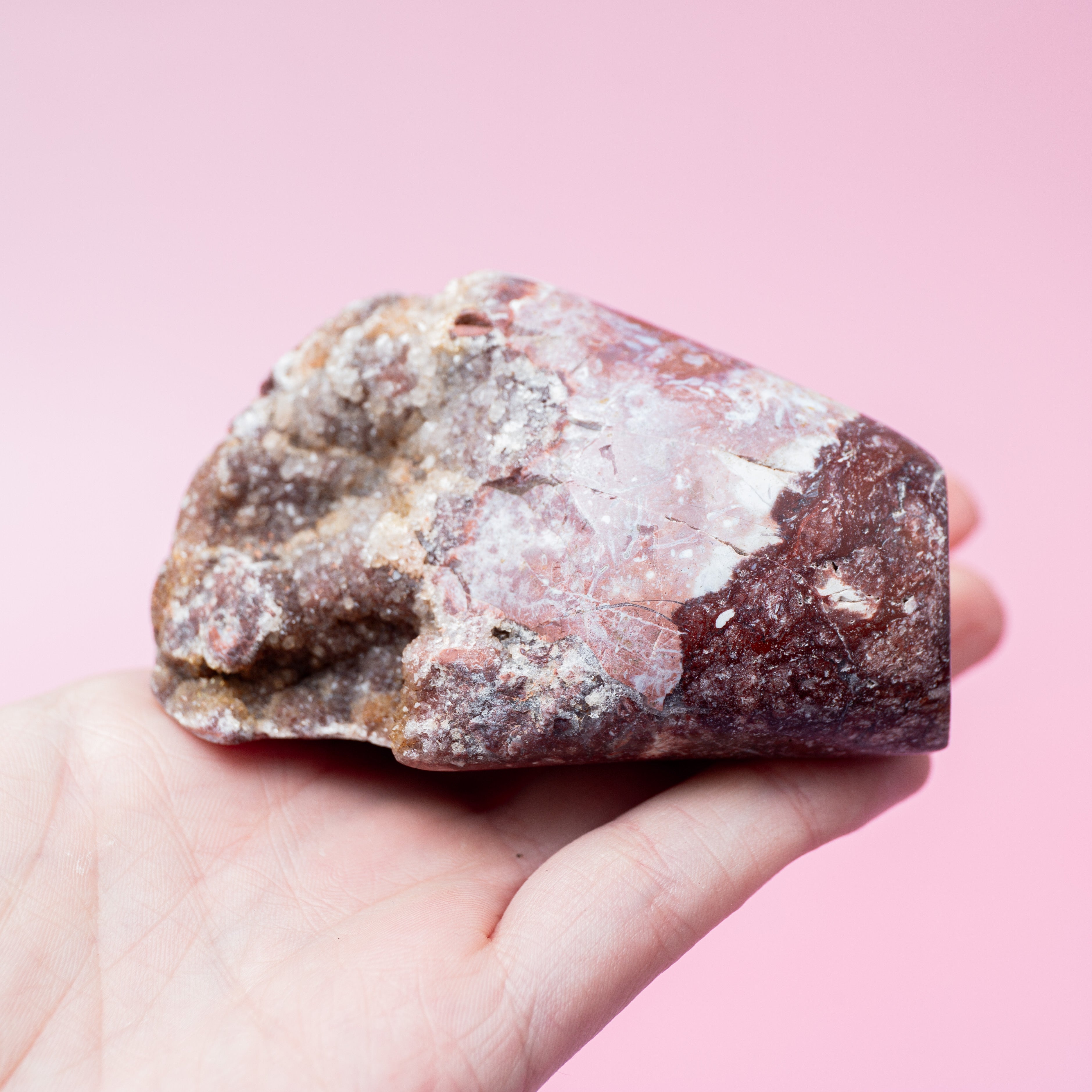 Jasper with Quartz (Indonesia) - 202g/8cm (F)