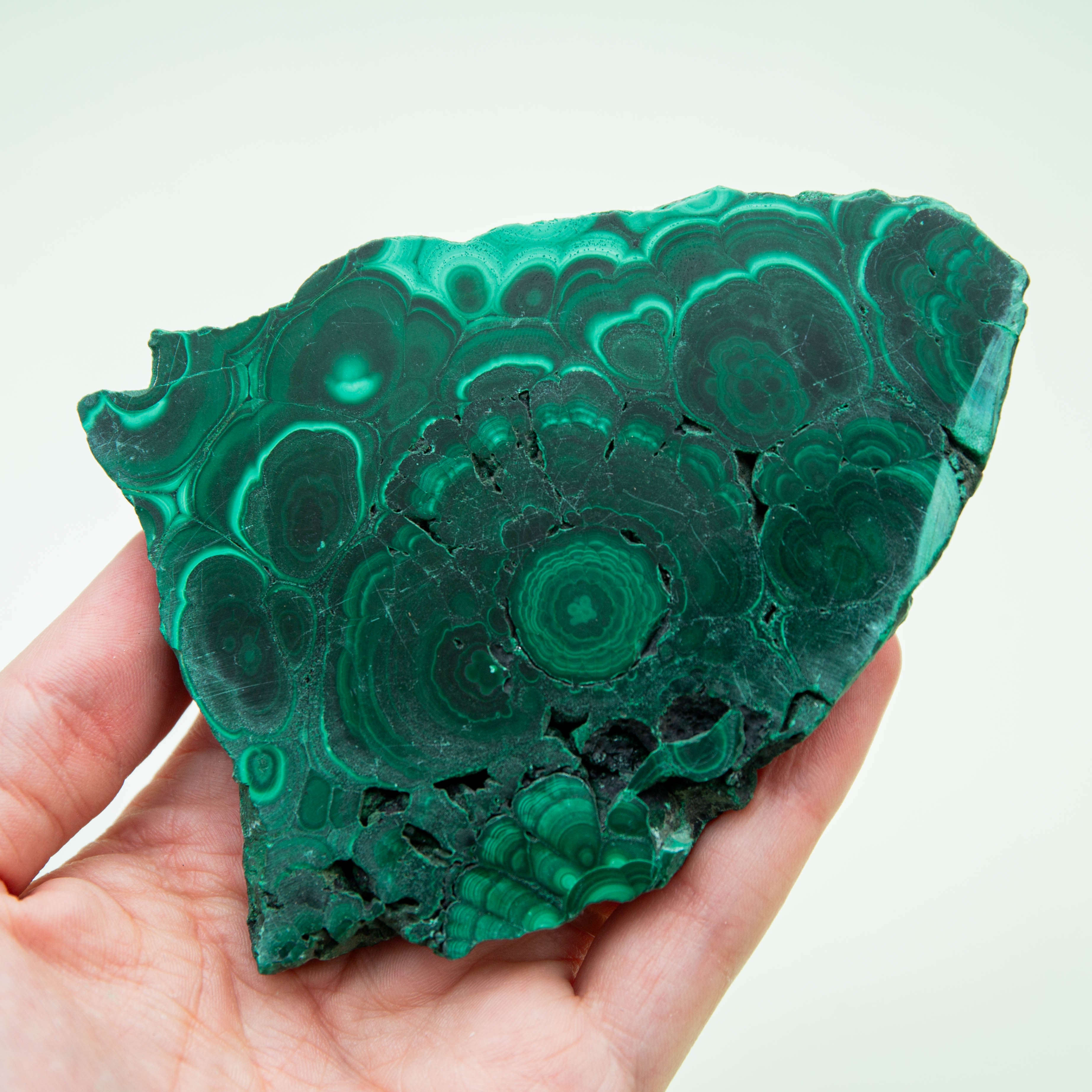 Malachite Slap - 230g/10cm(B)