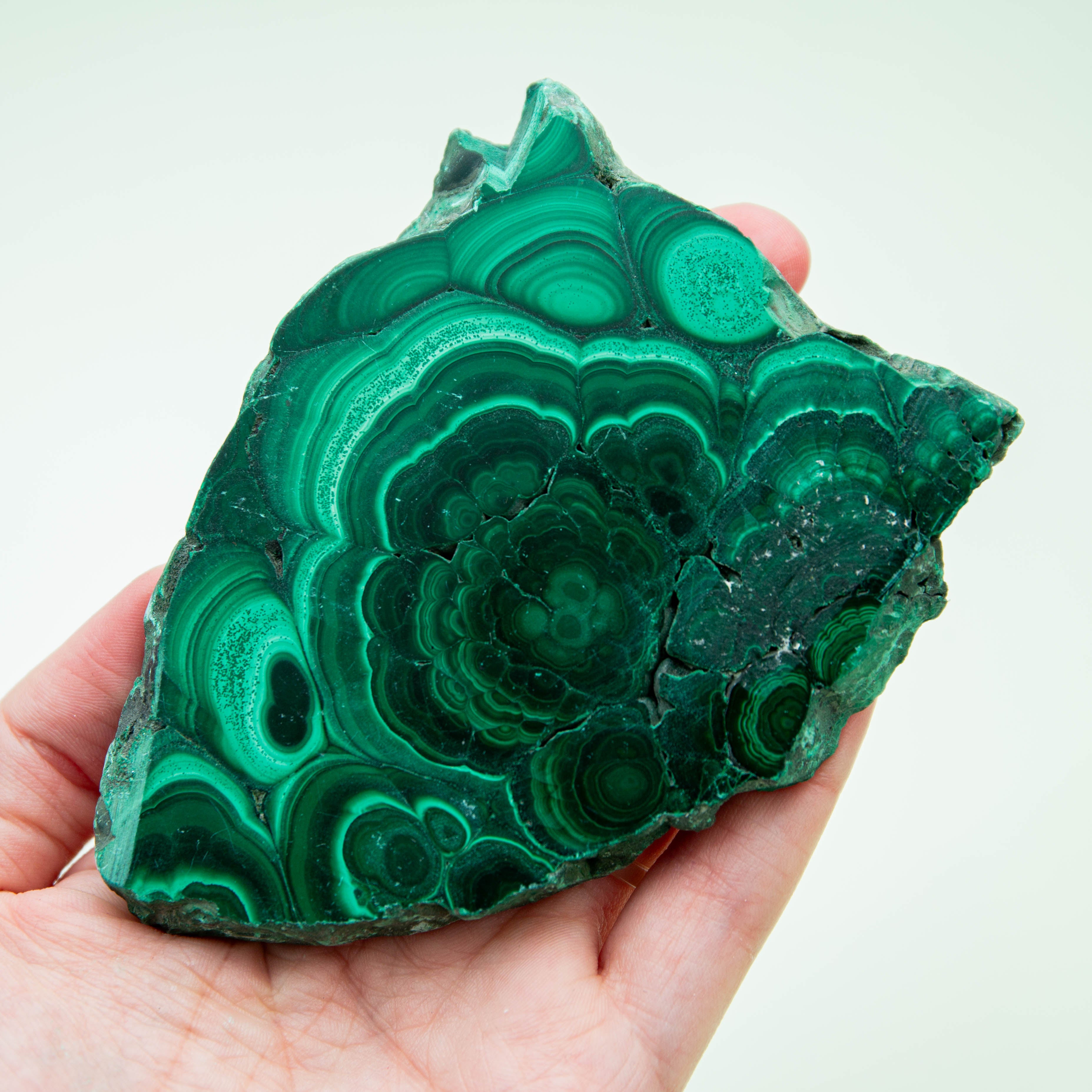 Malachite Slap - 230g/10cm(B)