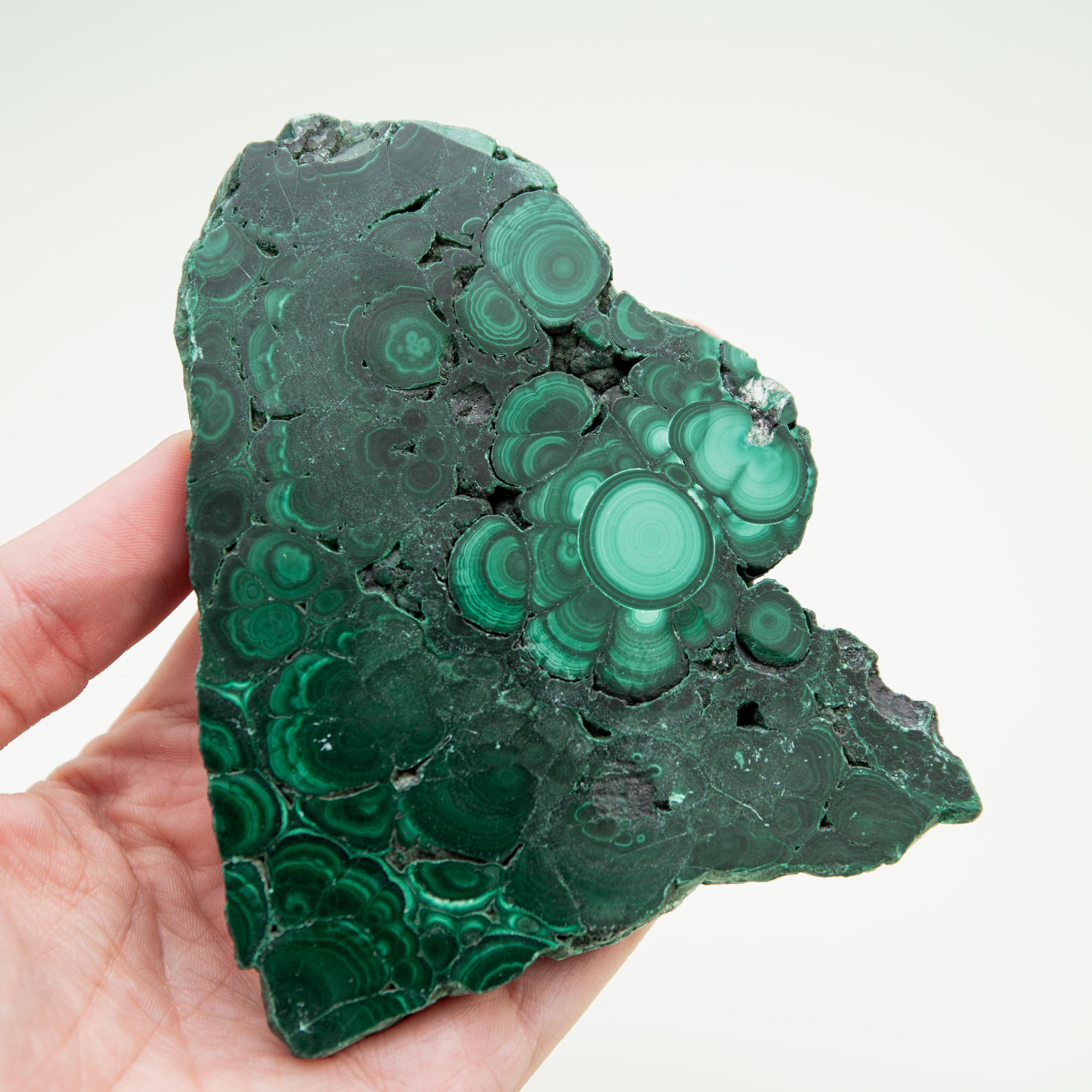 Malachite Slap - 211g/10cm (H)