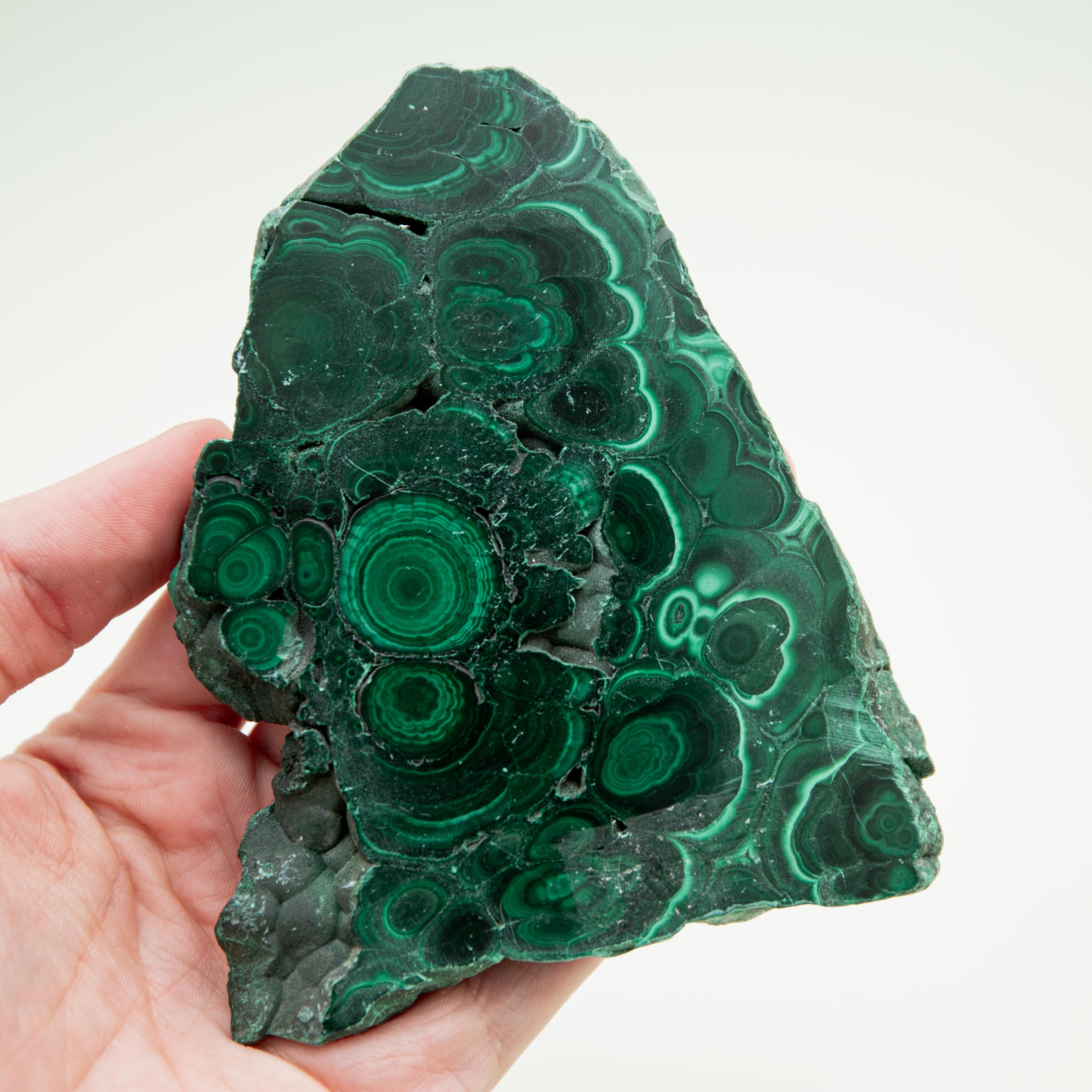 Malachite Slap - 211g/10cm (H)