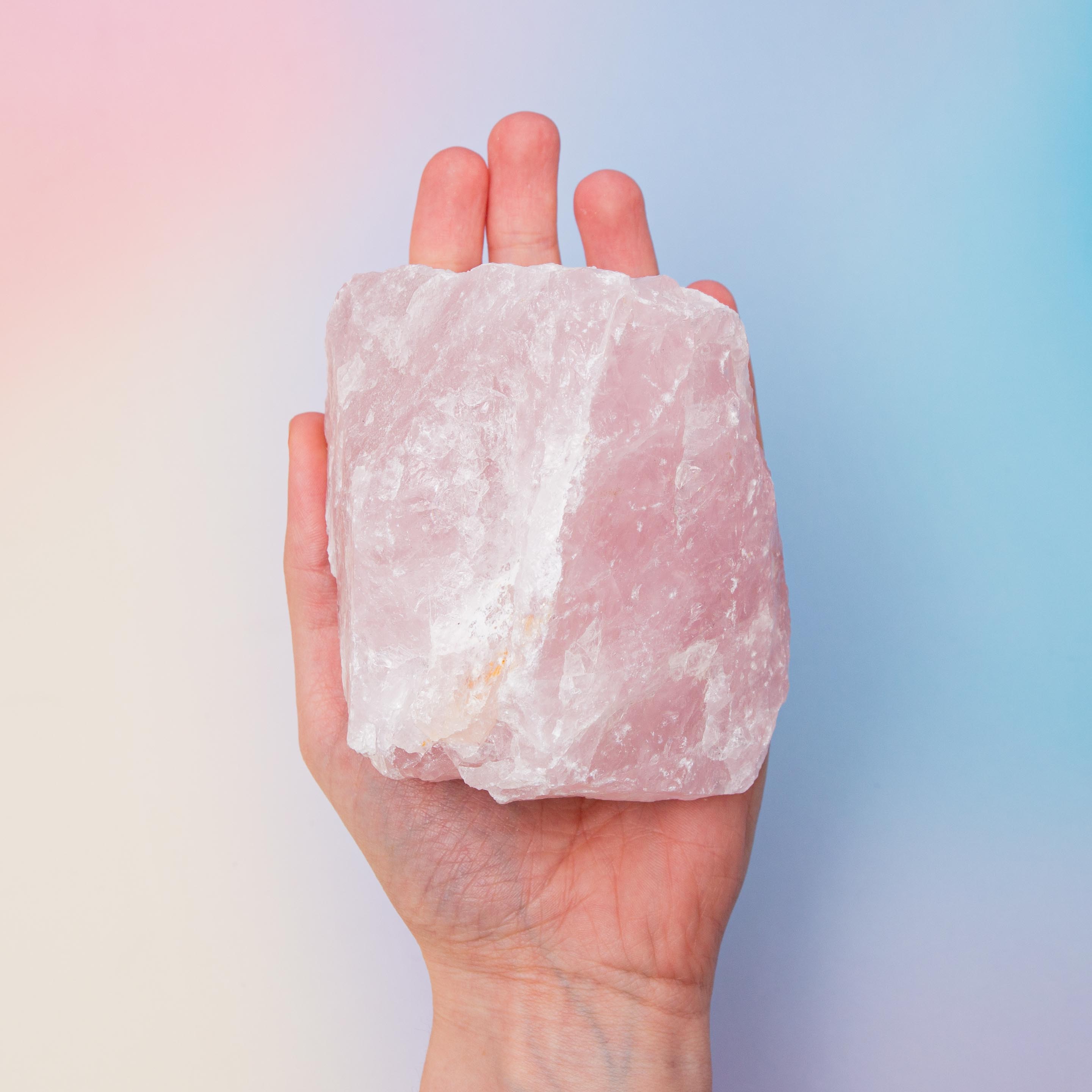Rose Quartz - 848g/9cm (D)