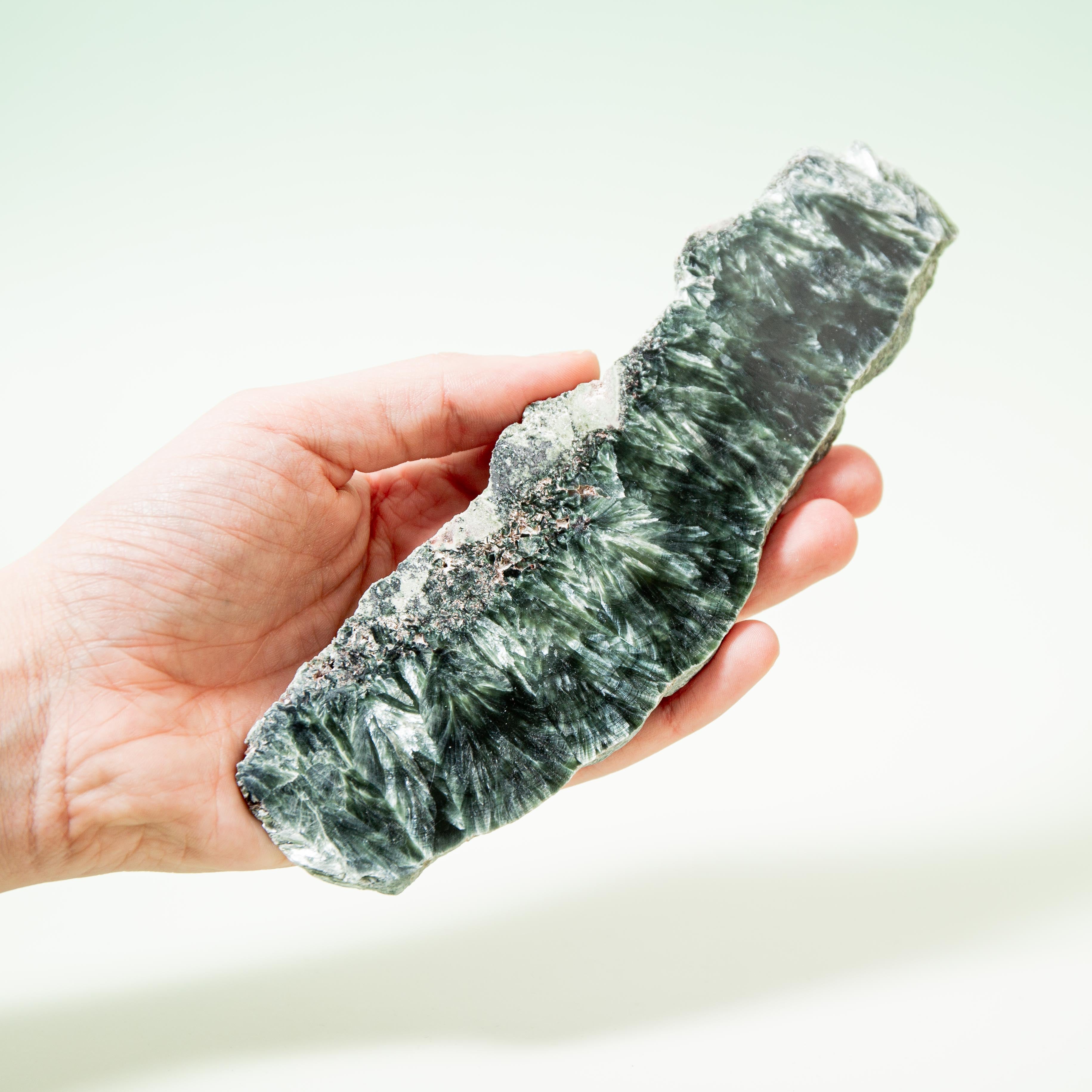 Seraphinite Slab - 18cm/126g (D)