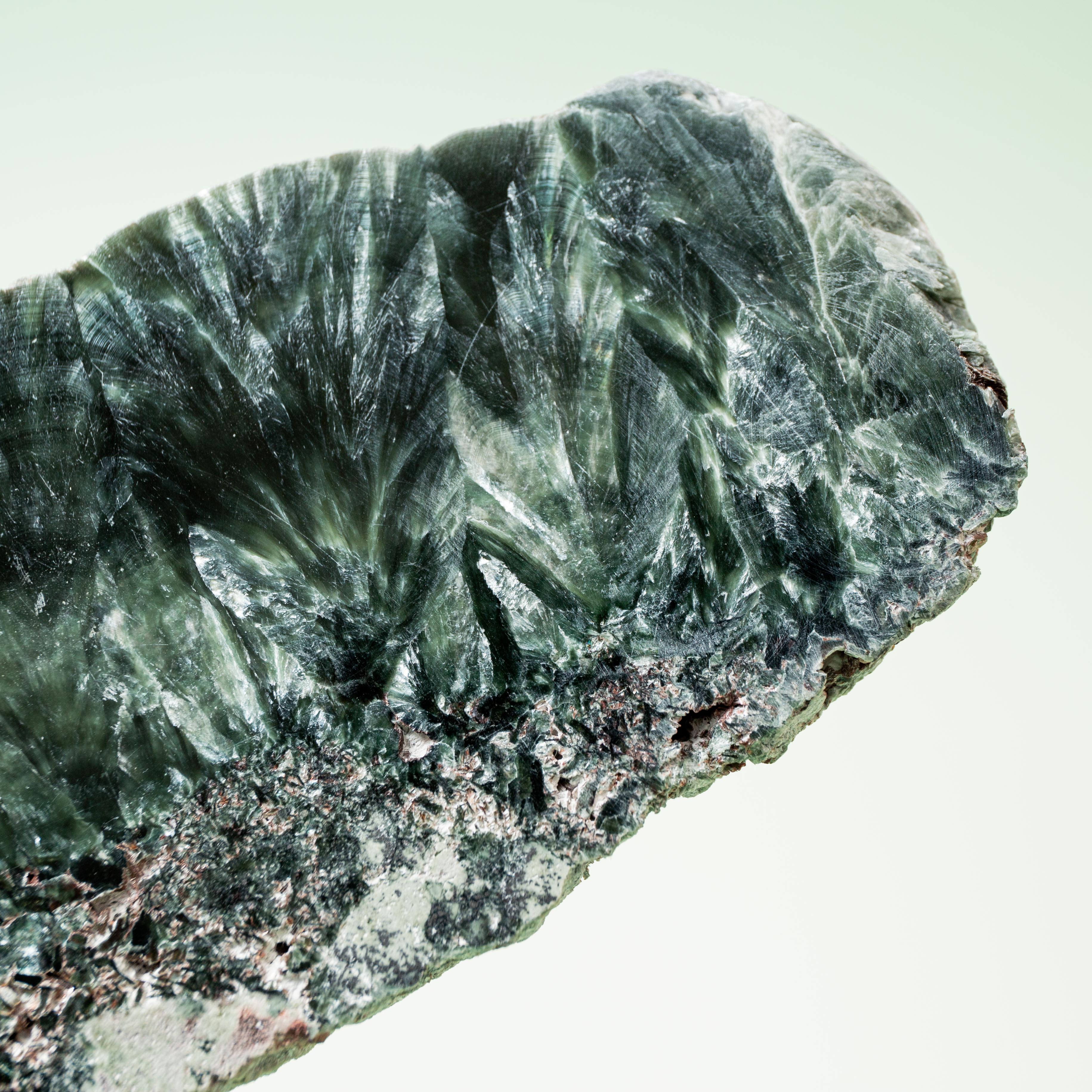Seraphinite Slab - 18cm/126g (D)