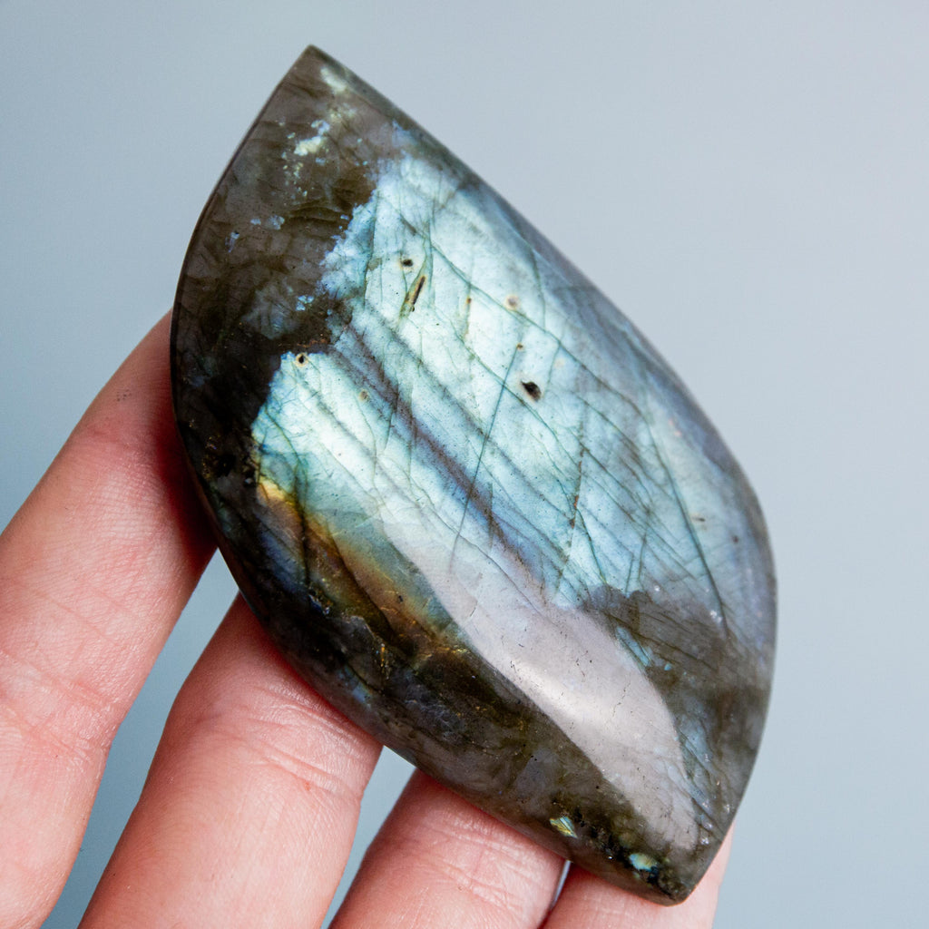 Labradorite Flat - 8cm