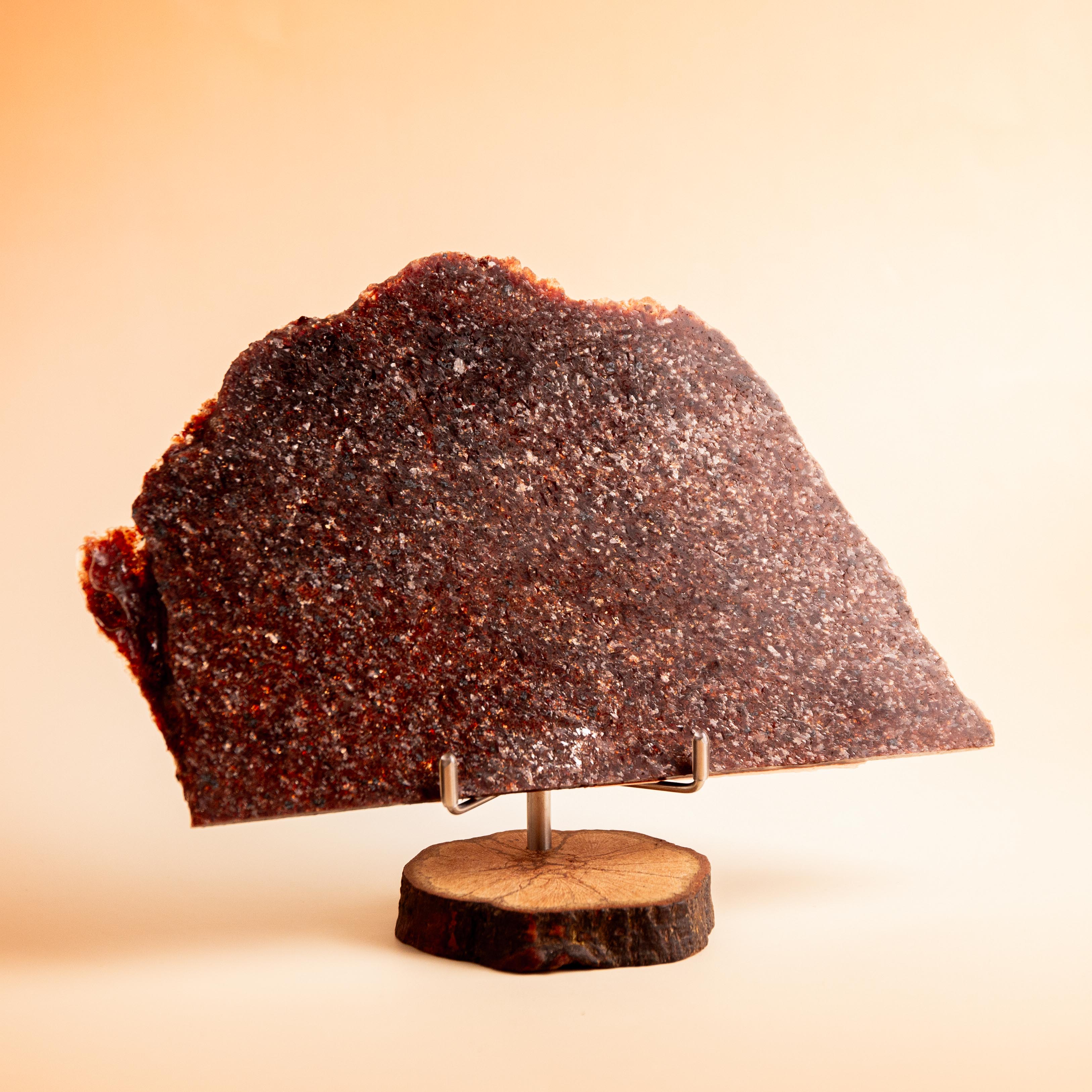 Red Mica Slab - 365g/19cm/0.5cm