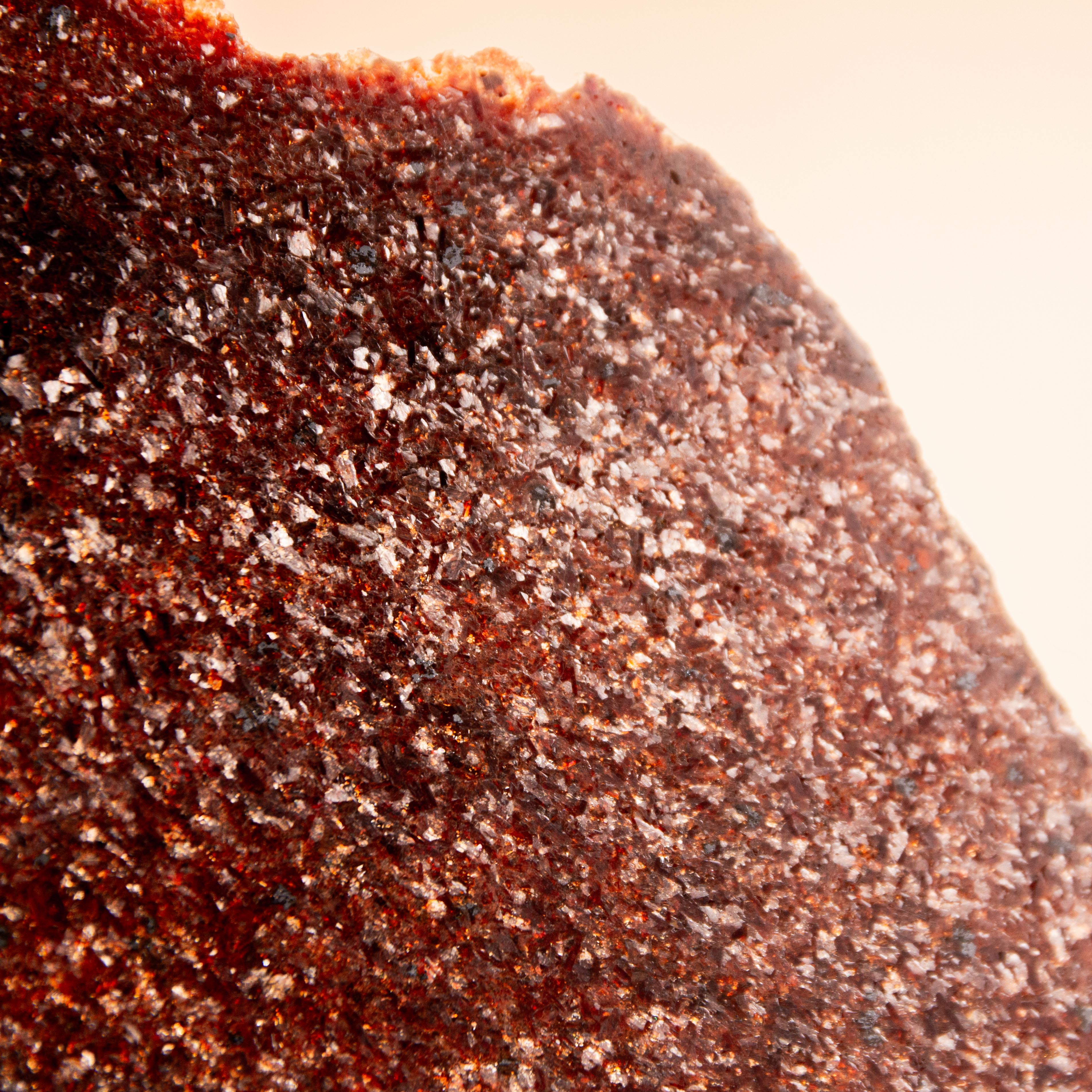 Red Mica Slab - 365g/19cm/0.5cm