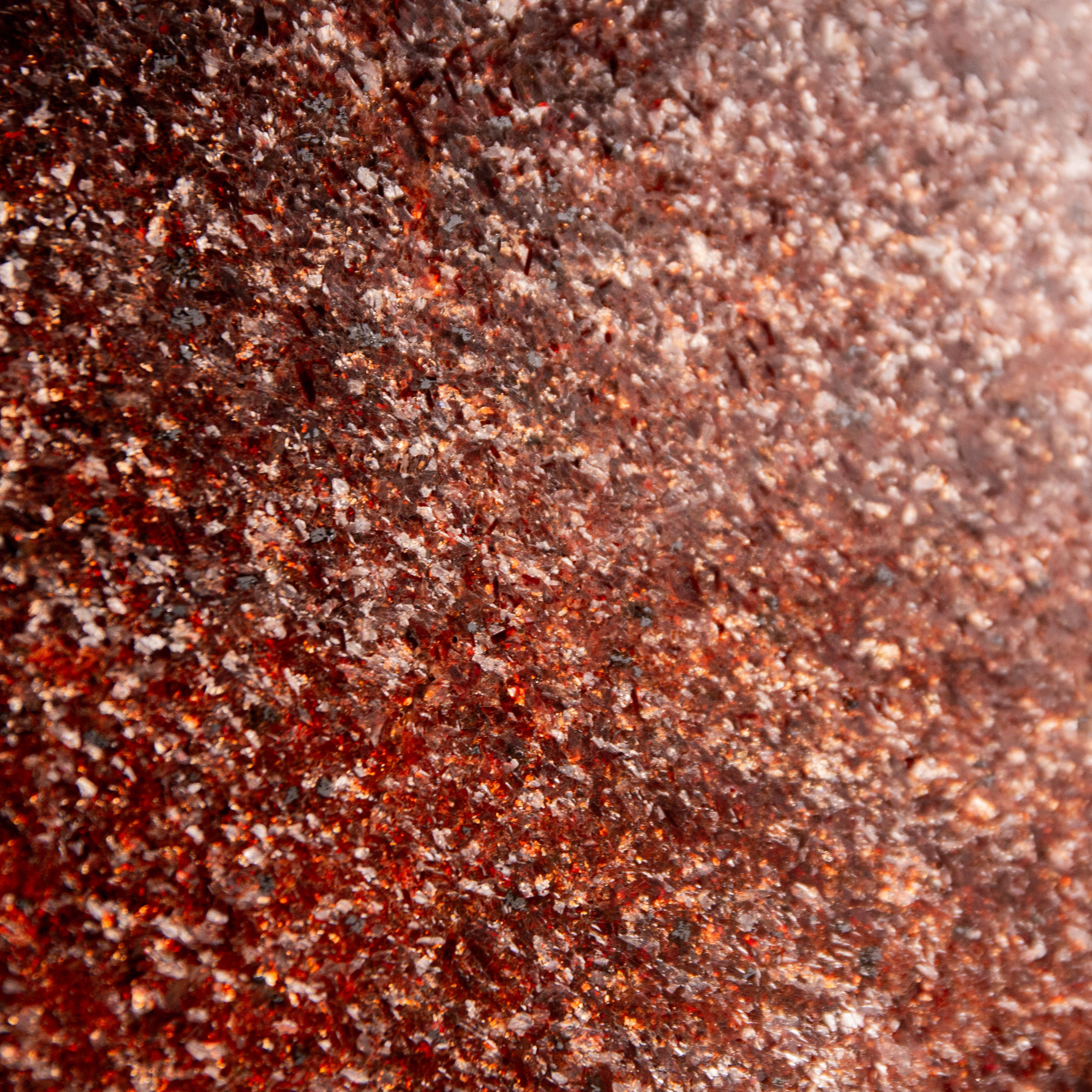 Red Mica Slab - 365g/19cm/0.5cm