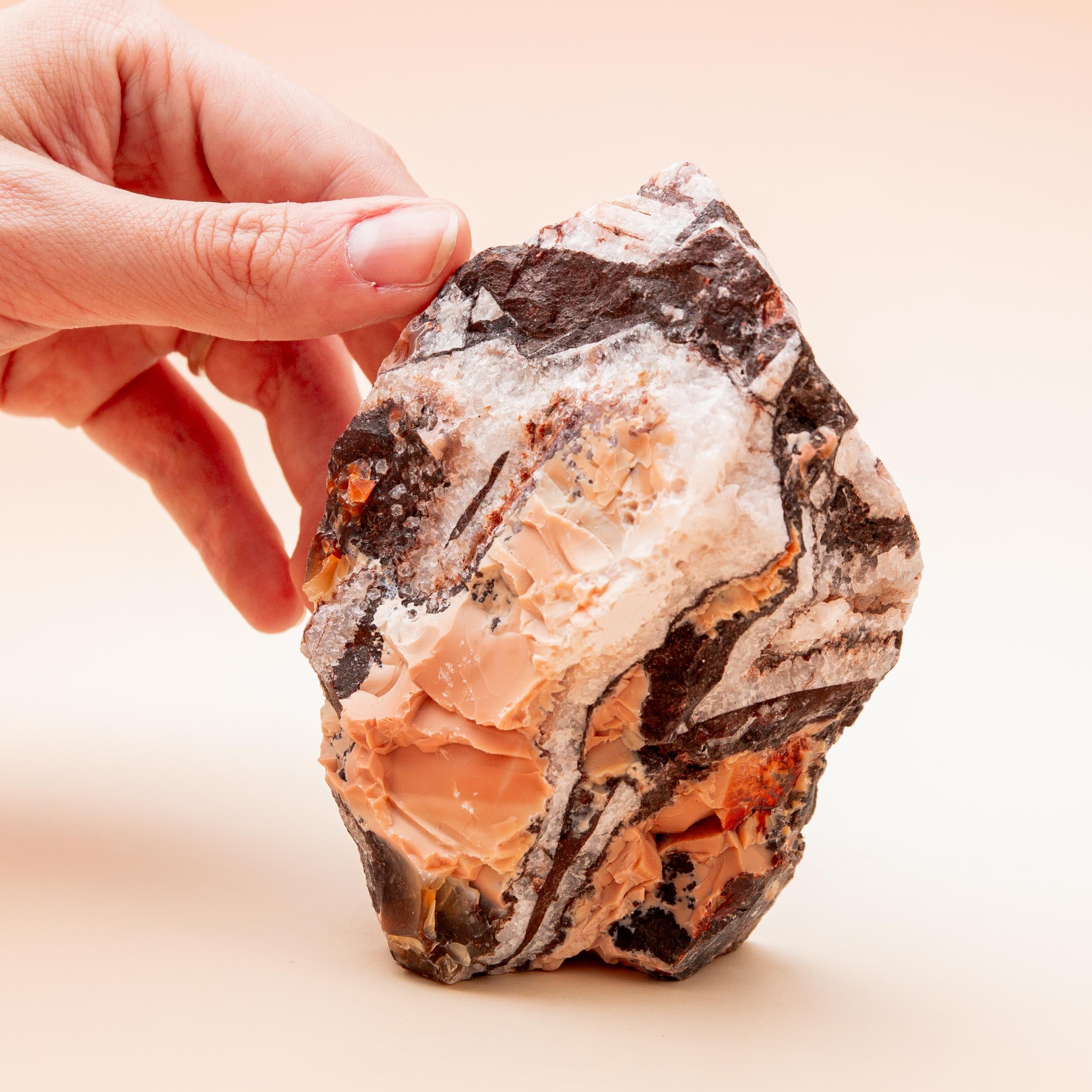 Madagascar Fire Opal - 400g/11.5cm (F)