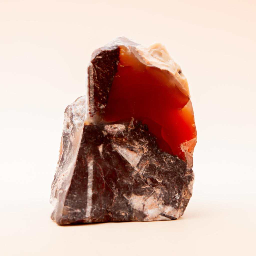 Madagascar Fire Opal - 293g/8cm (H)