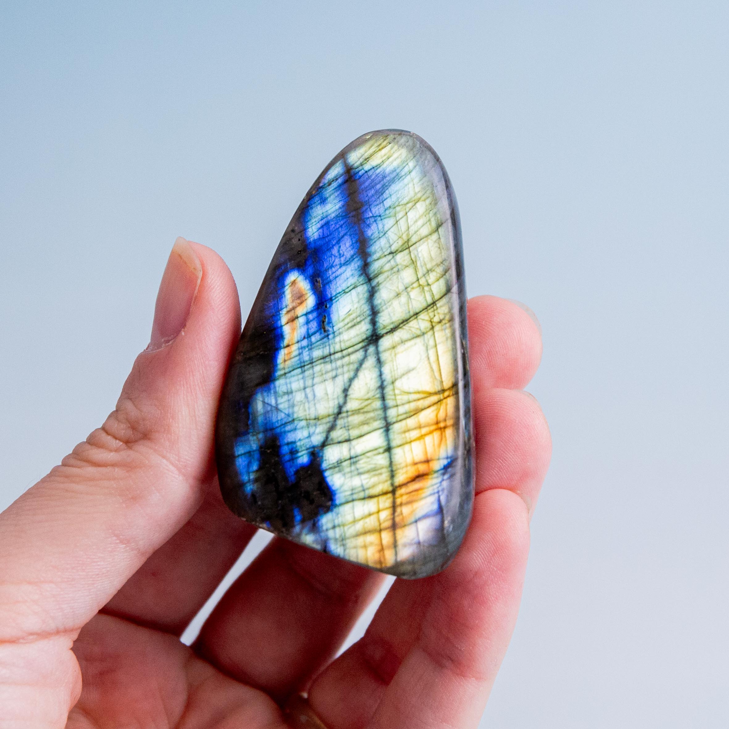 Labradorite Freeform - 76g/5.5cm (A)