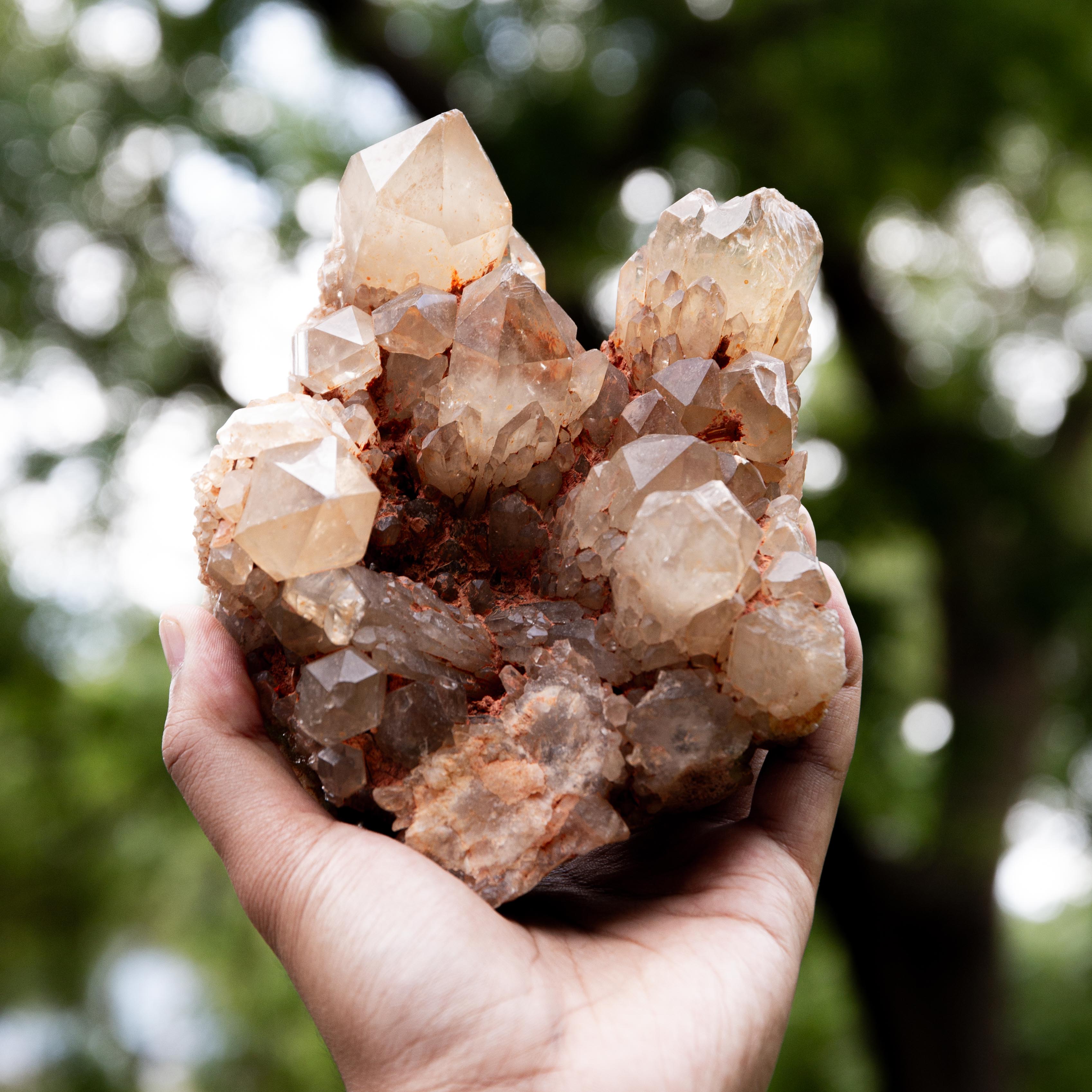 Natural Citrine Congo - 1567g/15cm (A)