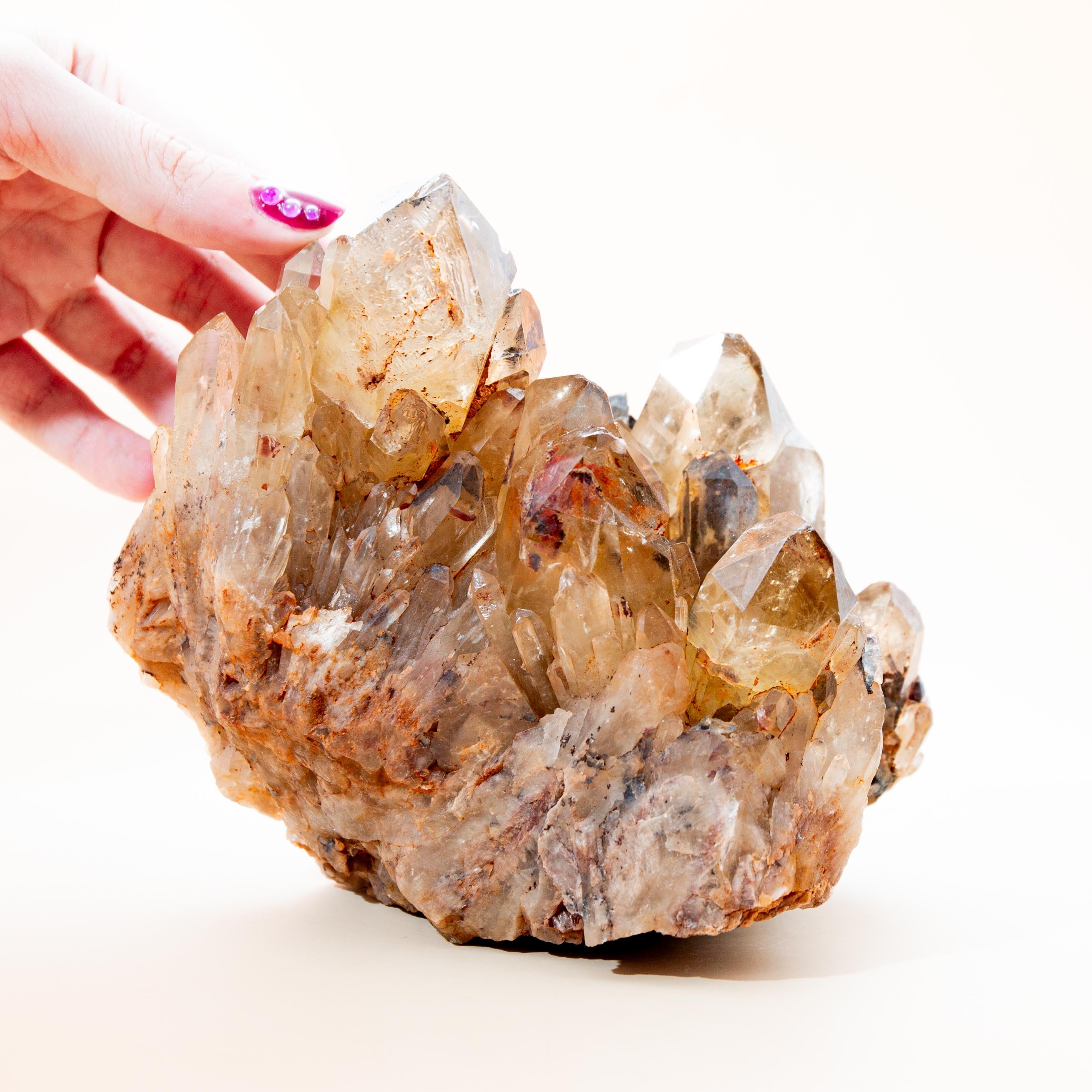 Natural Citrine Congo - 1774g/14cm (C)