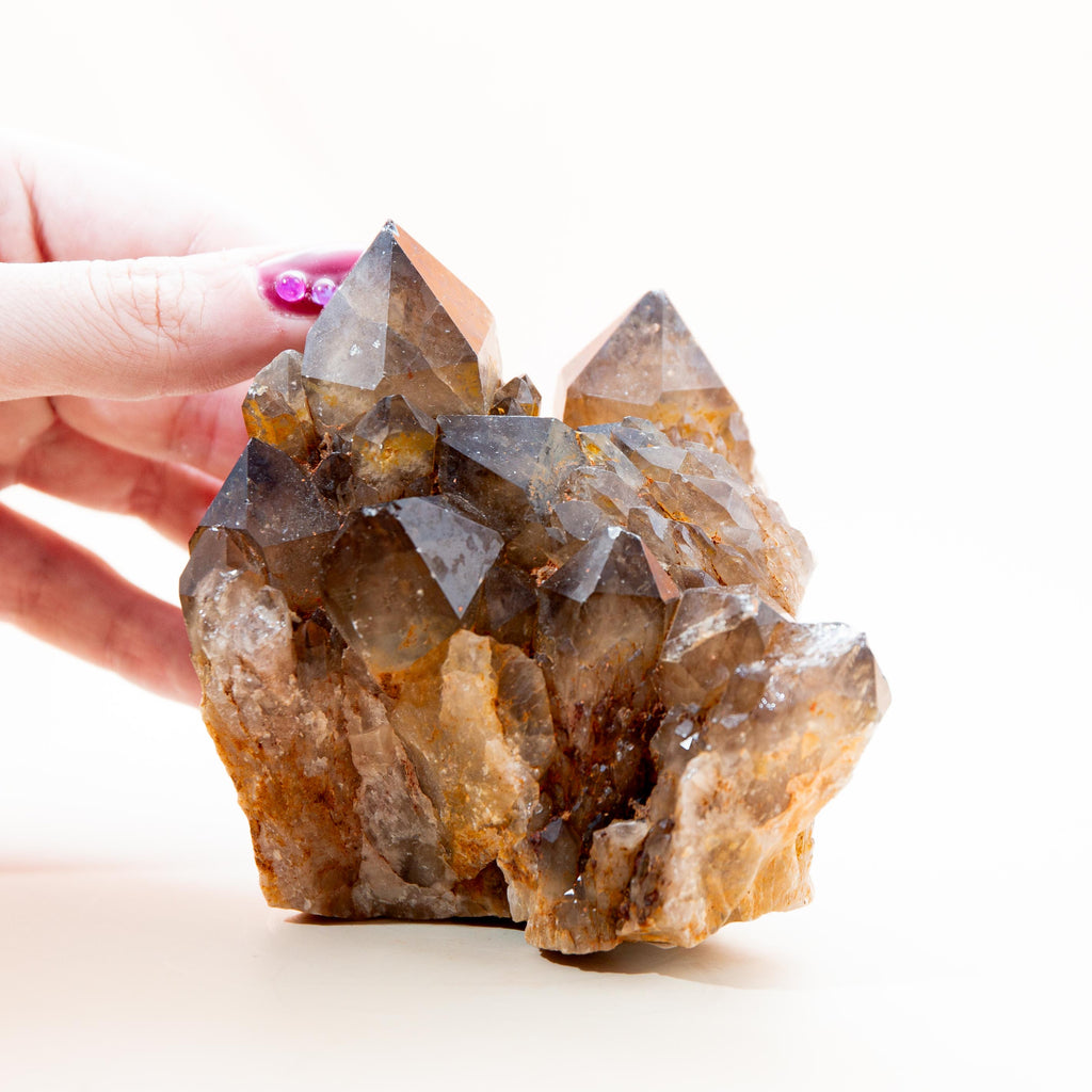 Natural Citrine Congo - 533g/9cm (E)