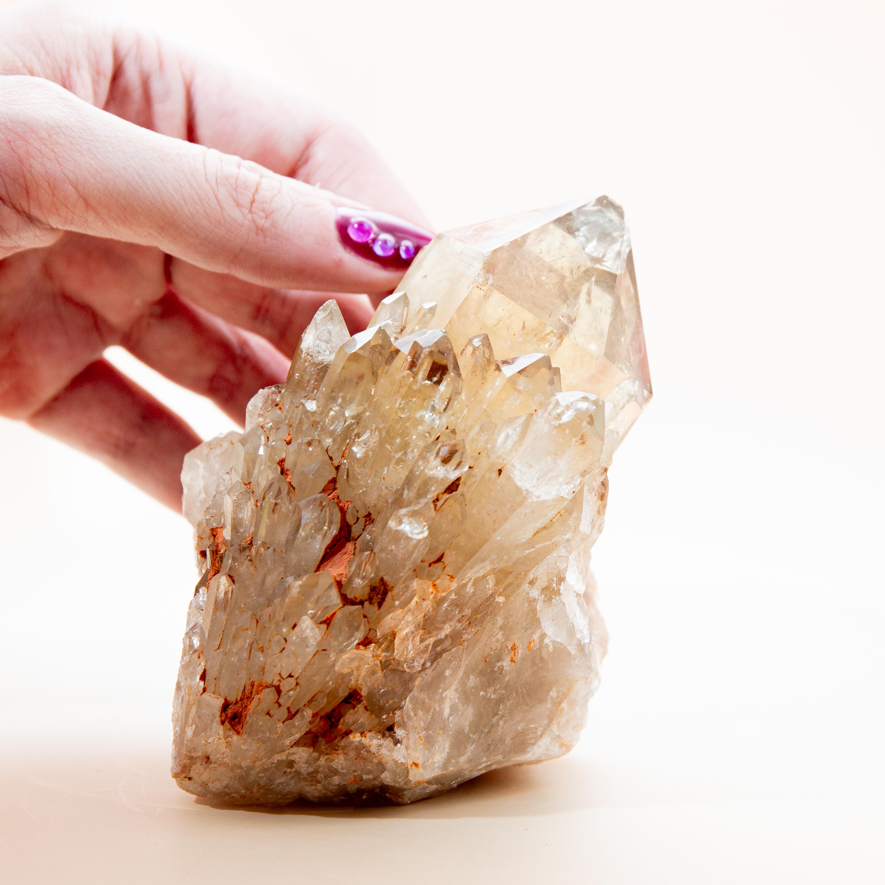 Natural Citrine Congo - 503g/11cm (F)