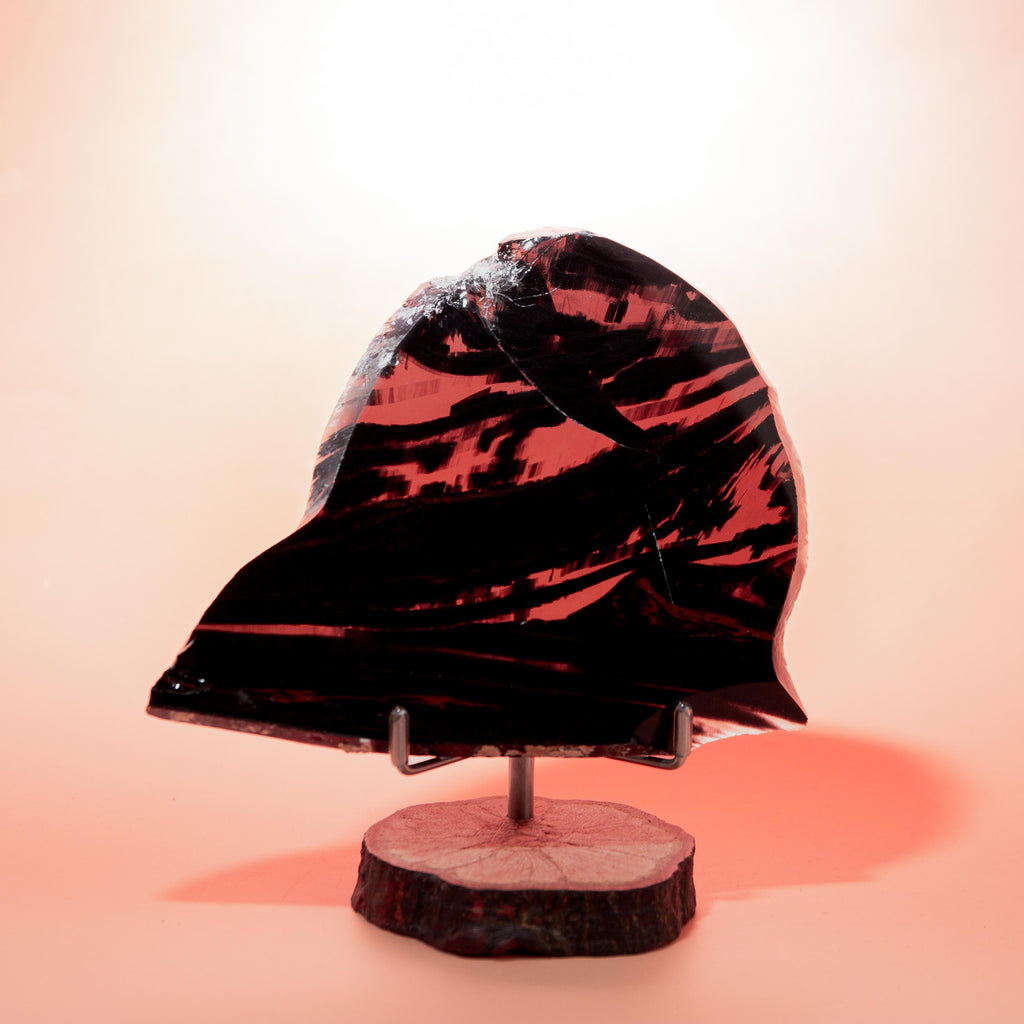 Midnight Lace Obsidian (Armenia) - 13cm/11cm/1cm (A11)