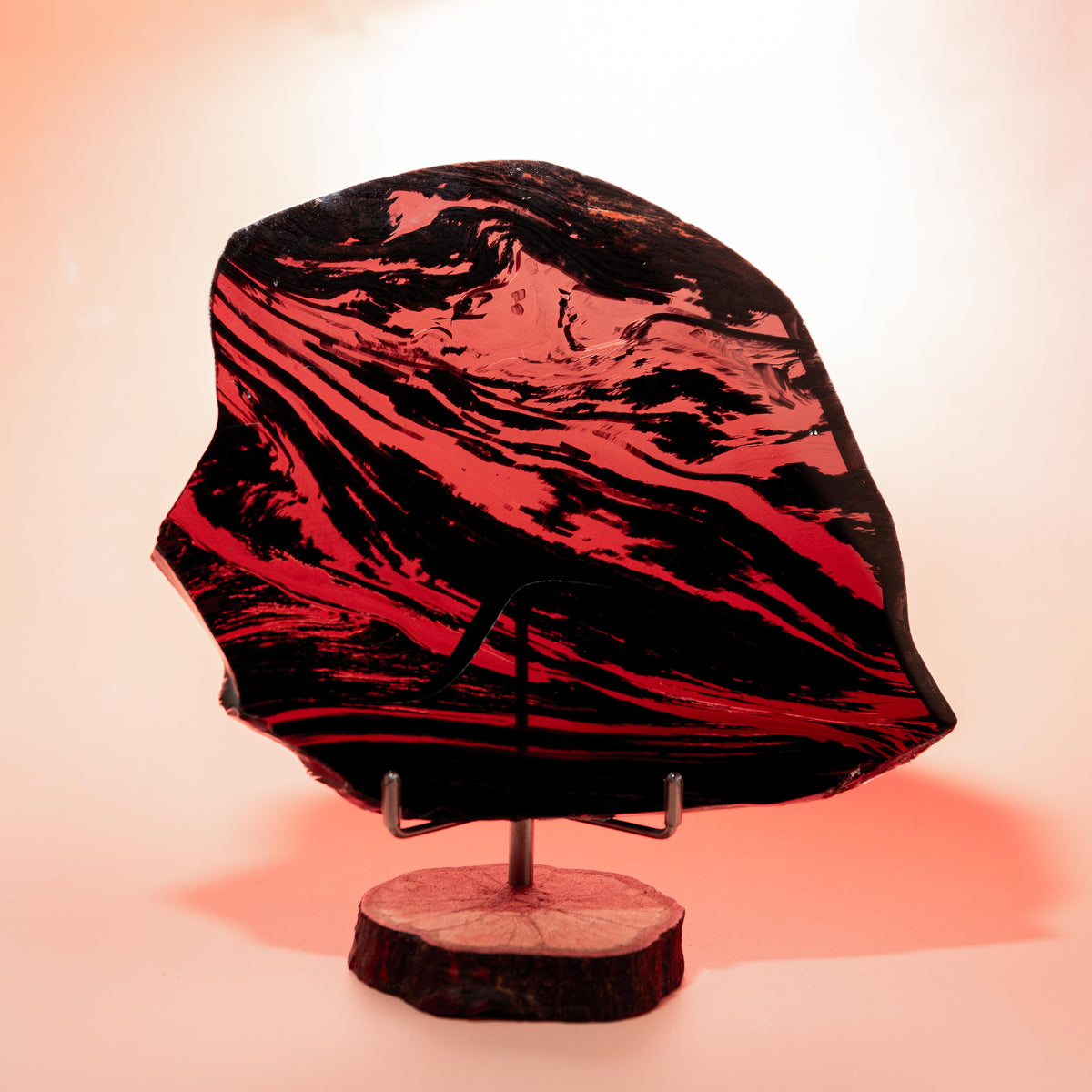 Midnight Lace Obsidian (Armenia) - 19cm/15.5cm/1cm (A5)
