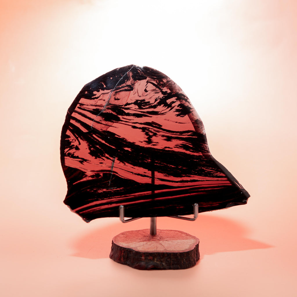 Midnight Lace Obsidian (Armenia) - 15cm/13cm/1cm (A8)