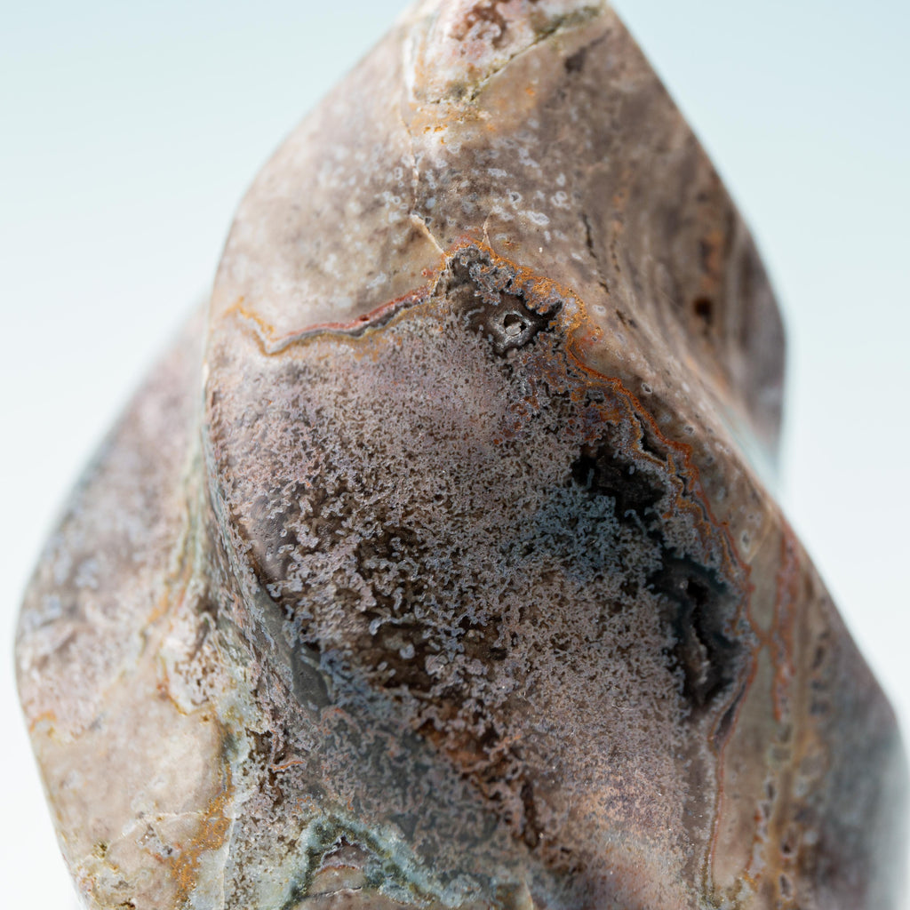Volcanic Agate Flame - 466g/11cm (B)