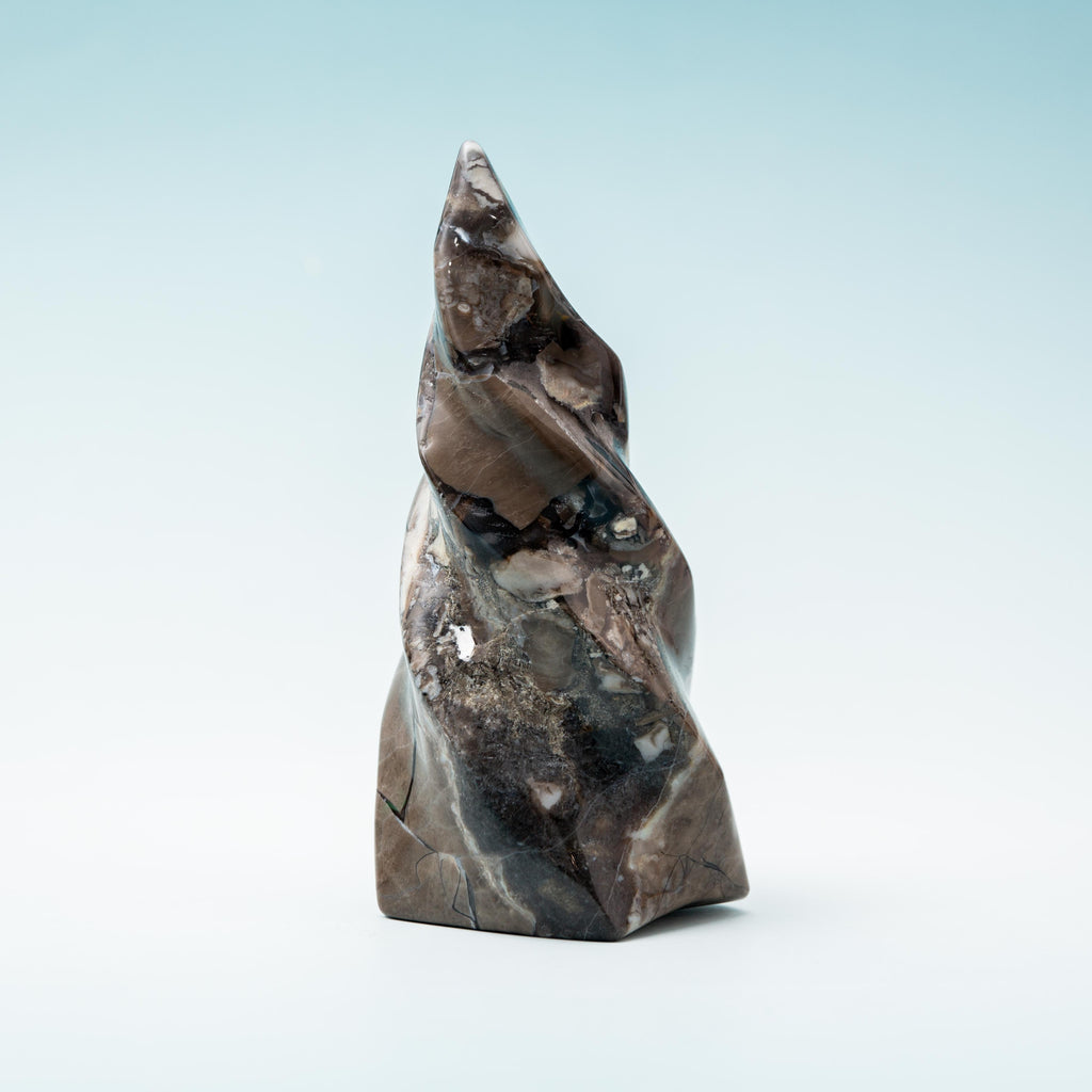 Volcanic Agate Flame - 389g/13g (D)