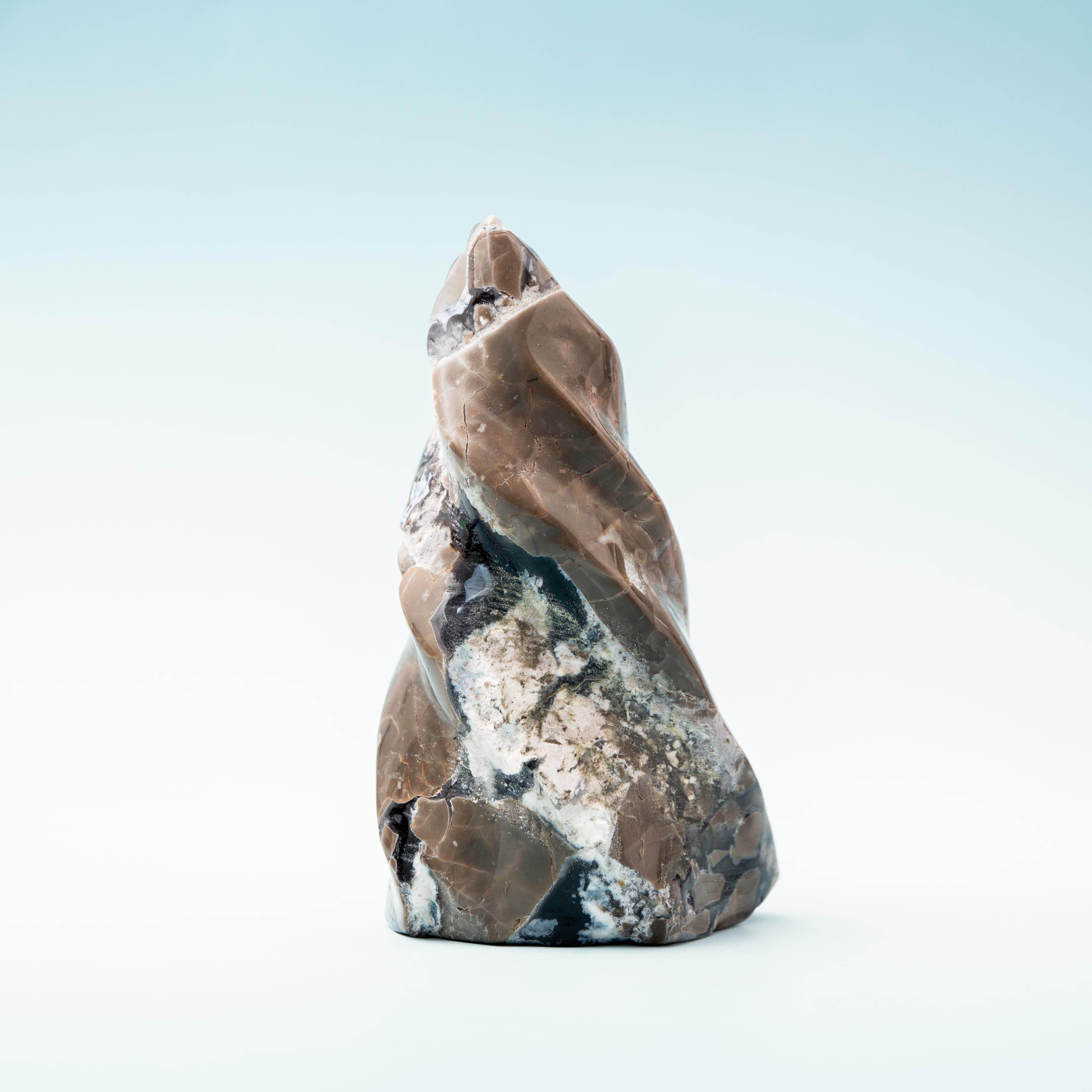 Volcanic Agate Flame - 506g/12.5g (J)