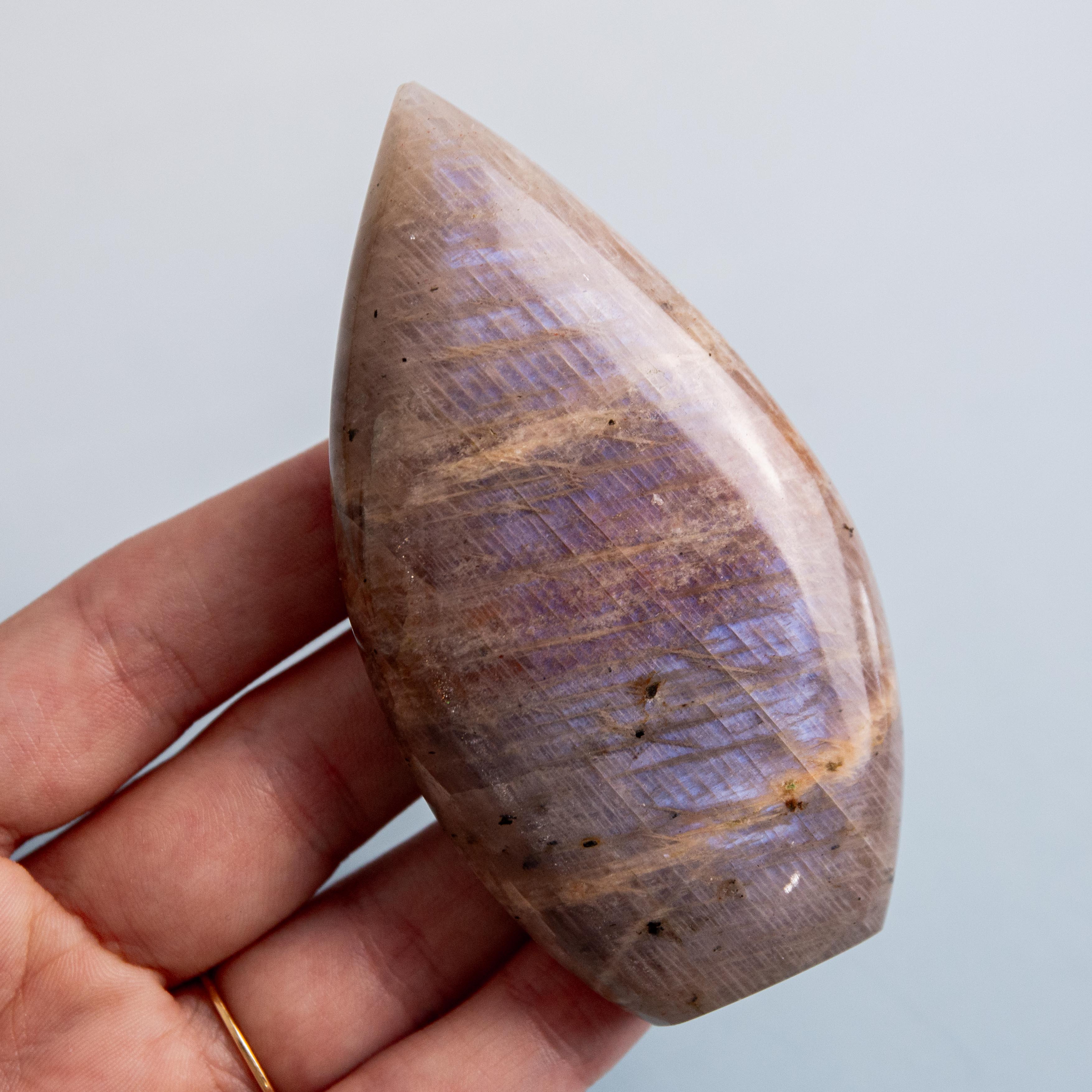 Blue Moonstone Deco - 106g/8.5cm (A)