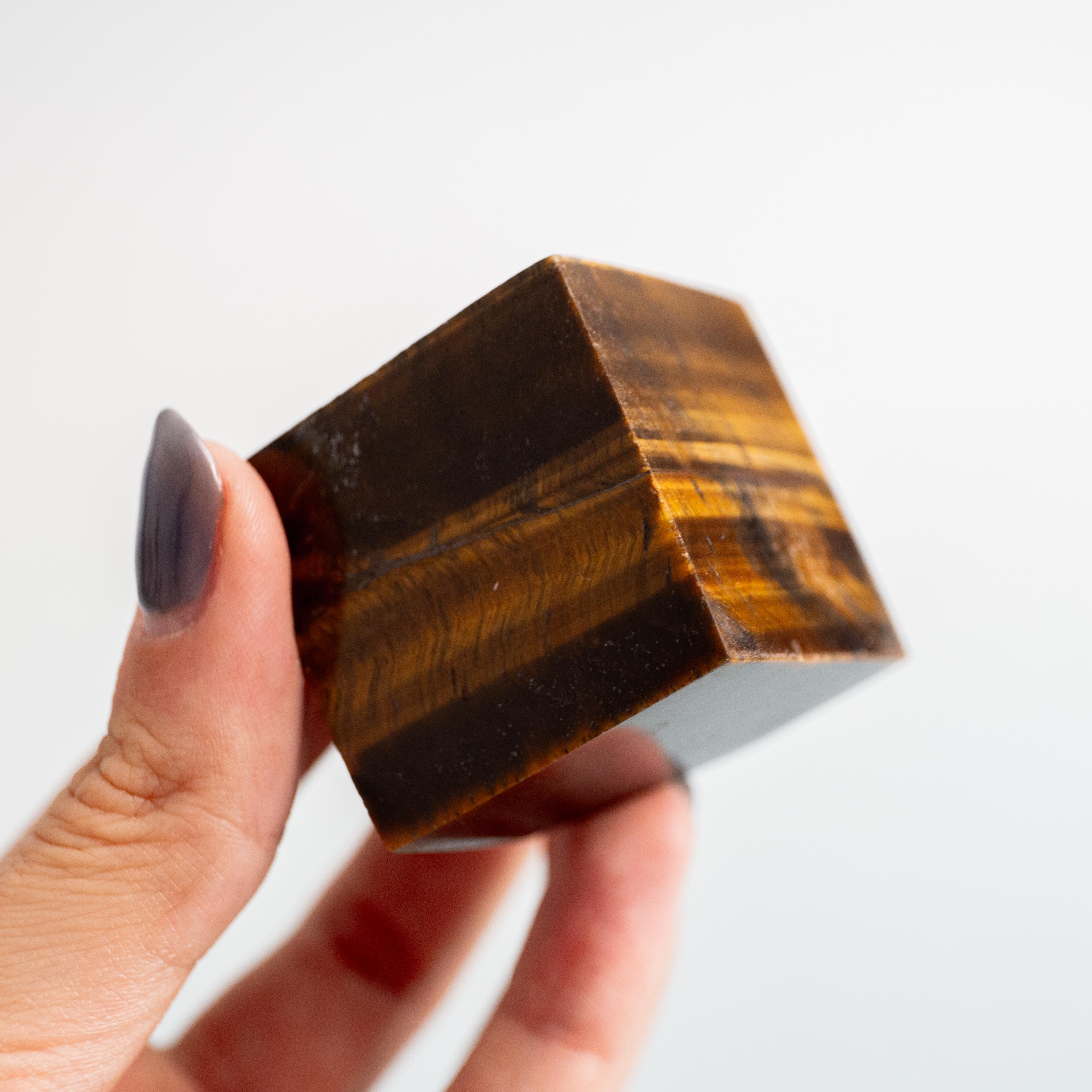 Tiger’s Eye Cube - 3.5*3.5cm (A)