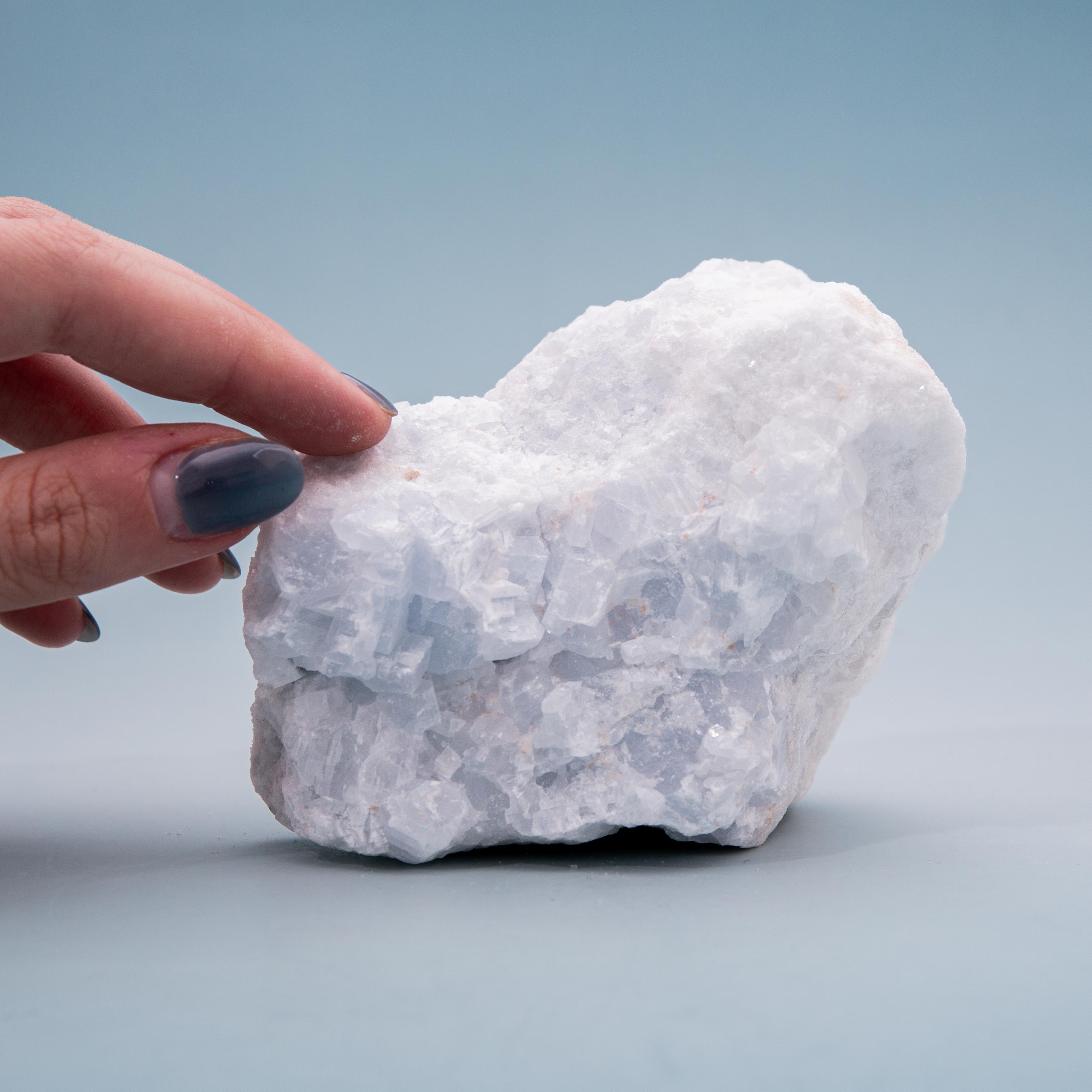 Blue Calcite - 539g/8cm (B)