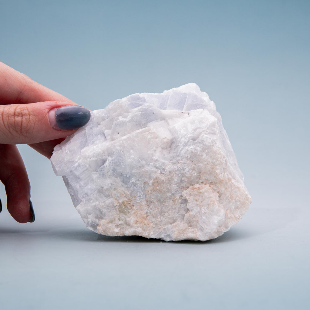 Blue Calcite - 401g/9cm (C)