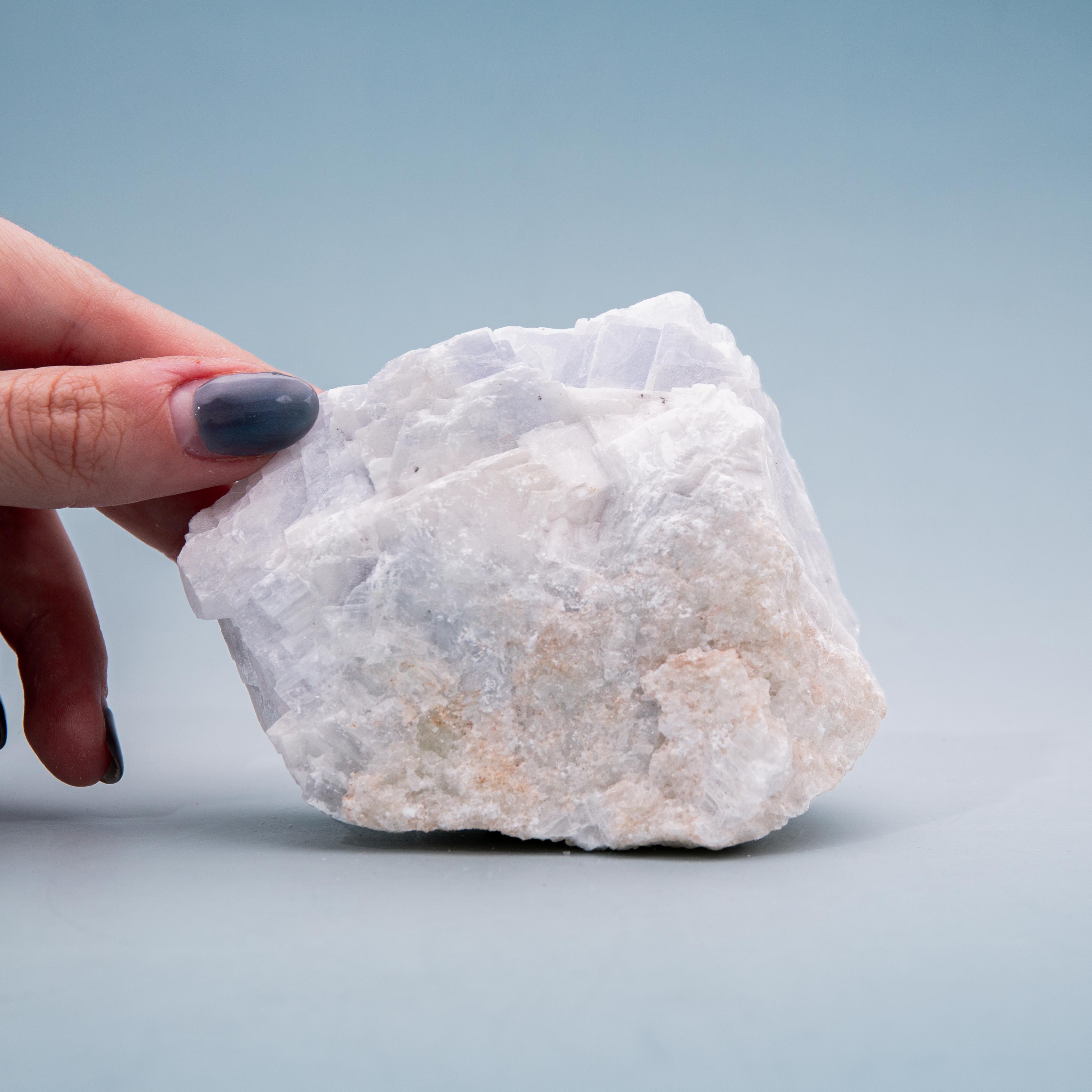 Blue Calcite - 401g/9cm (C)