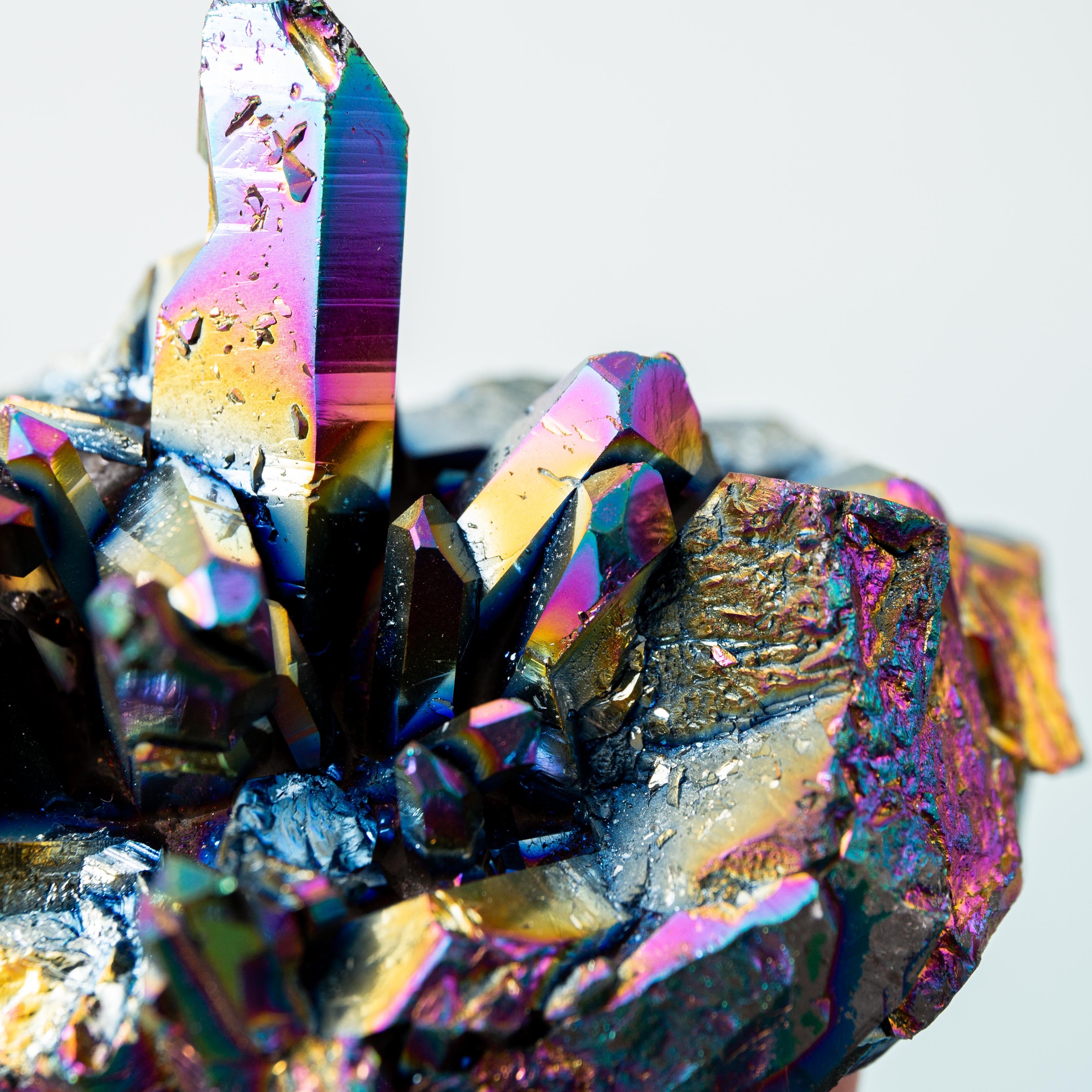 Titanium Aura Quartz - 97g/6cm (A)