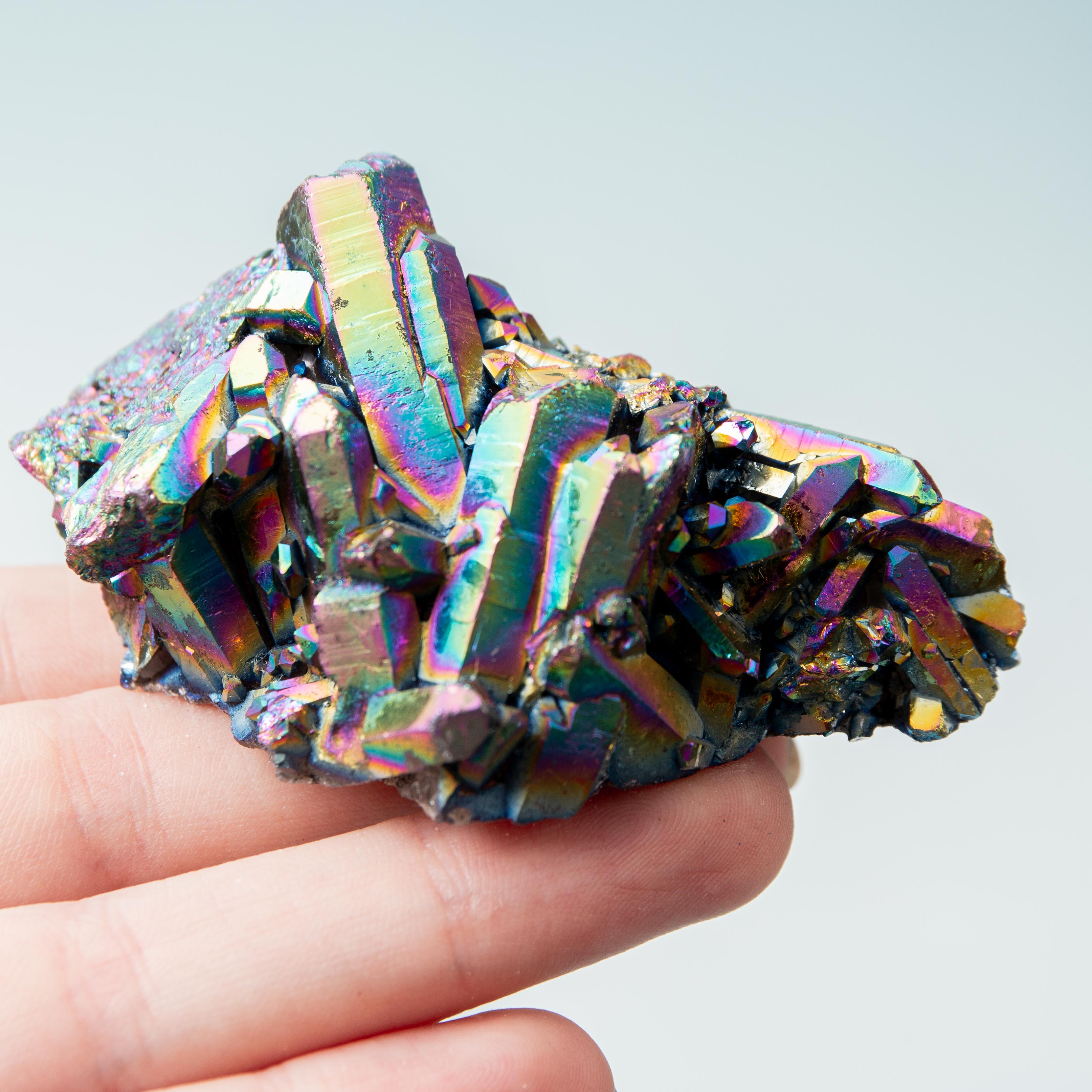 Titanium Aura Quartz - 71g/7cm (B)