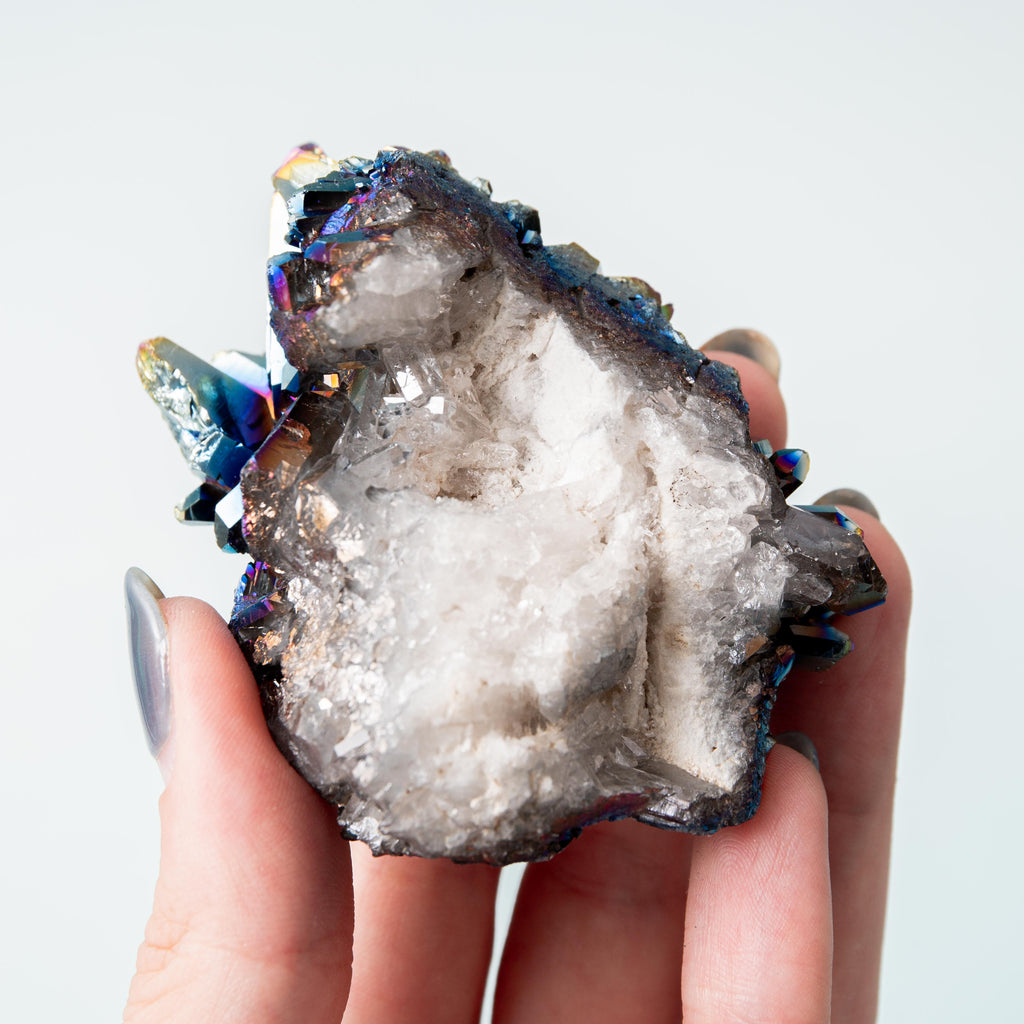 Titanium Aura Quartz - 94g/6cm (C)