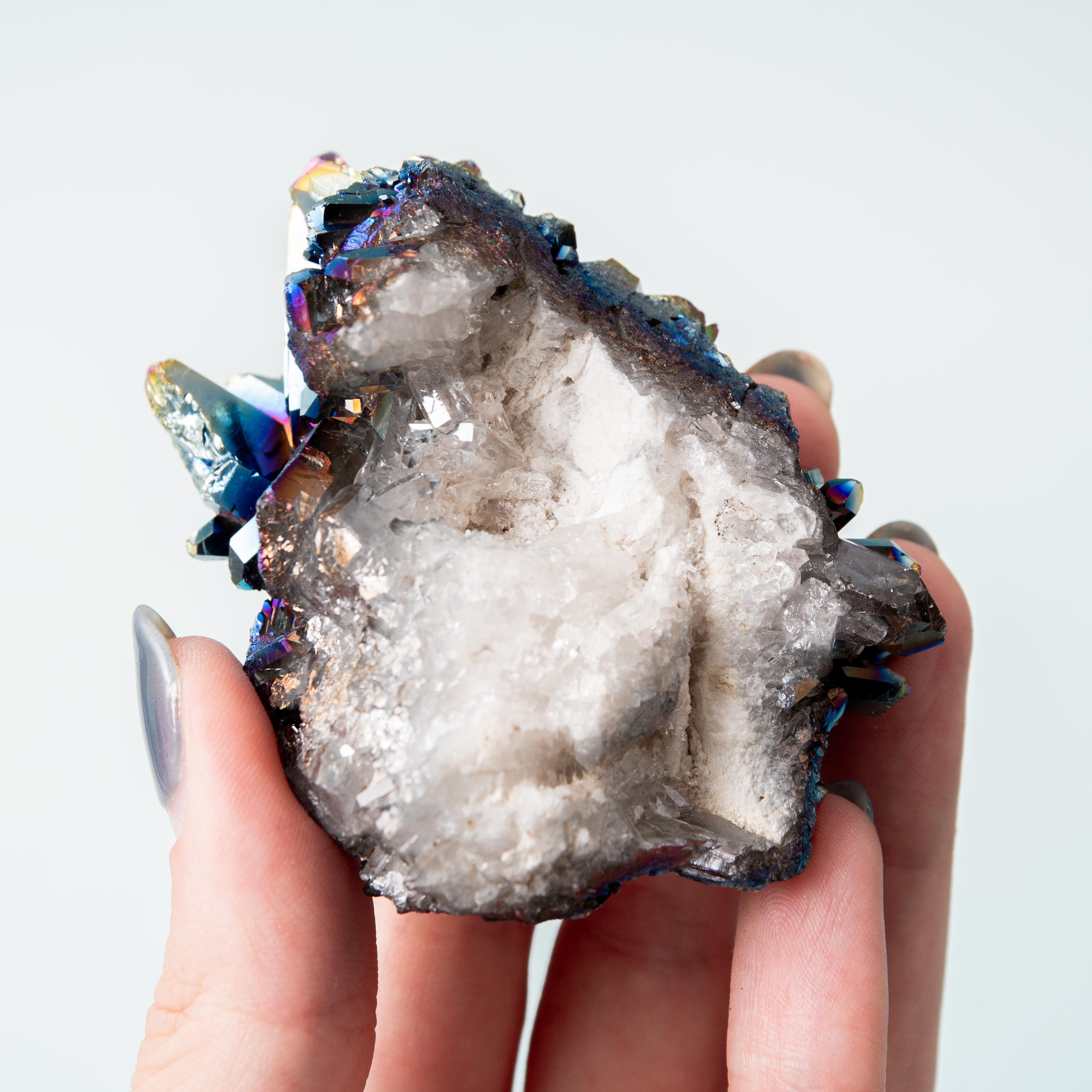 Titanium Aura Quartz - 94g/6cm (C)