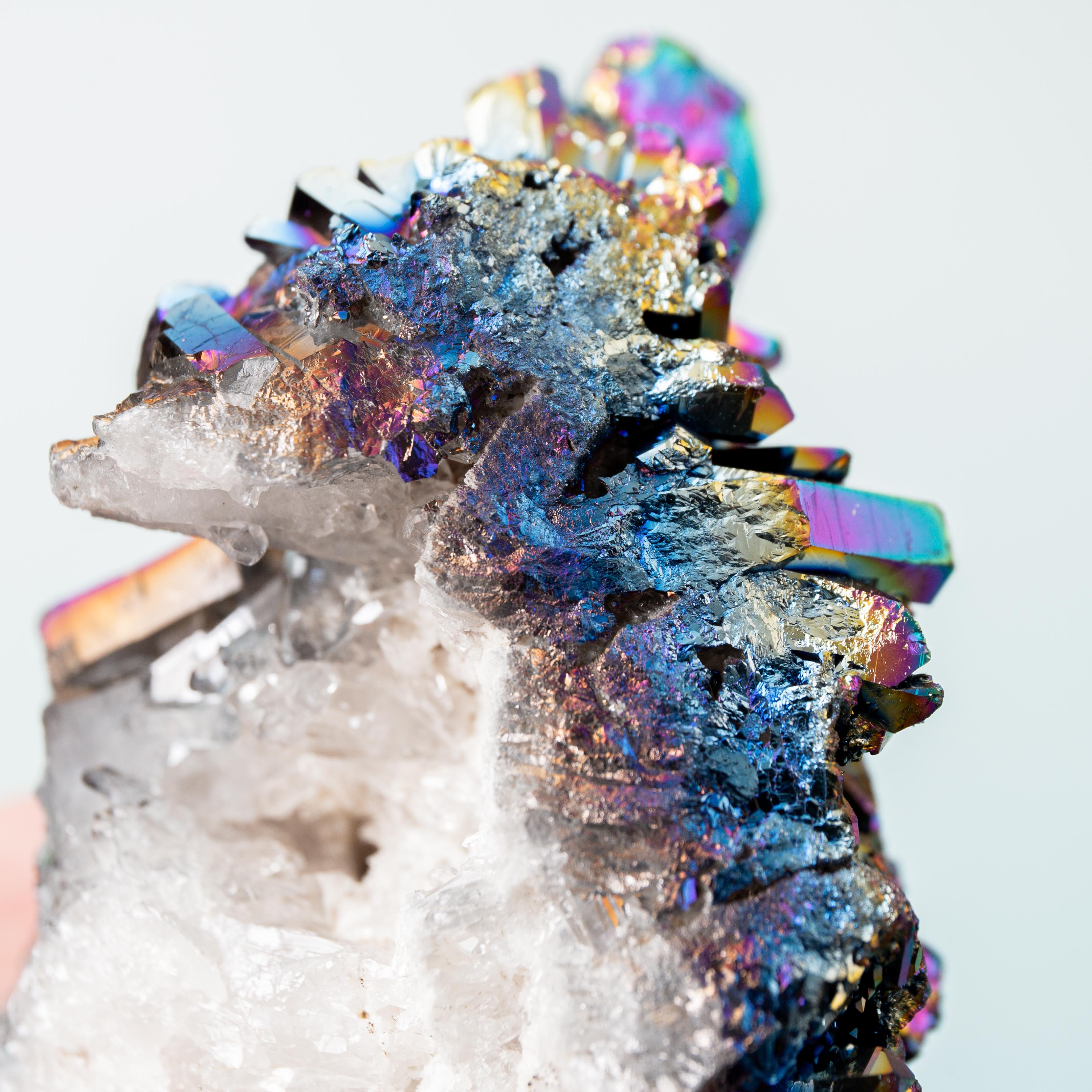 Titanium Aura Quartz - 94g/6cm (C)