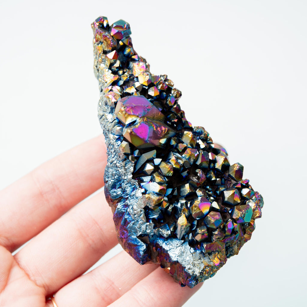 Titanium Aura Quartz - 94g/7cm (D)