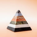 Mixed Pyramid Crystal - 6 cm 187 gr — photo 1
