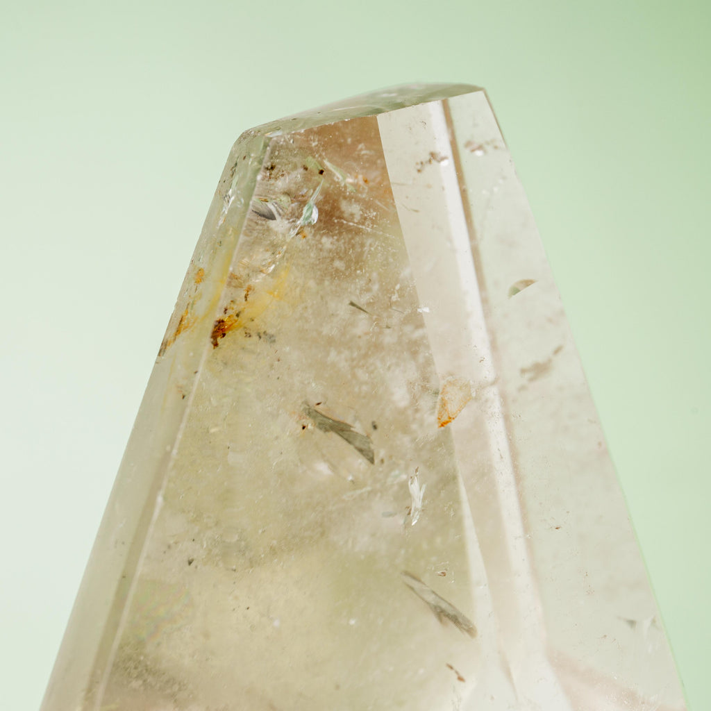 Lemon Quartz Crystal - 7 cm 179 gr (E)