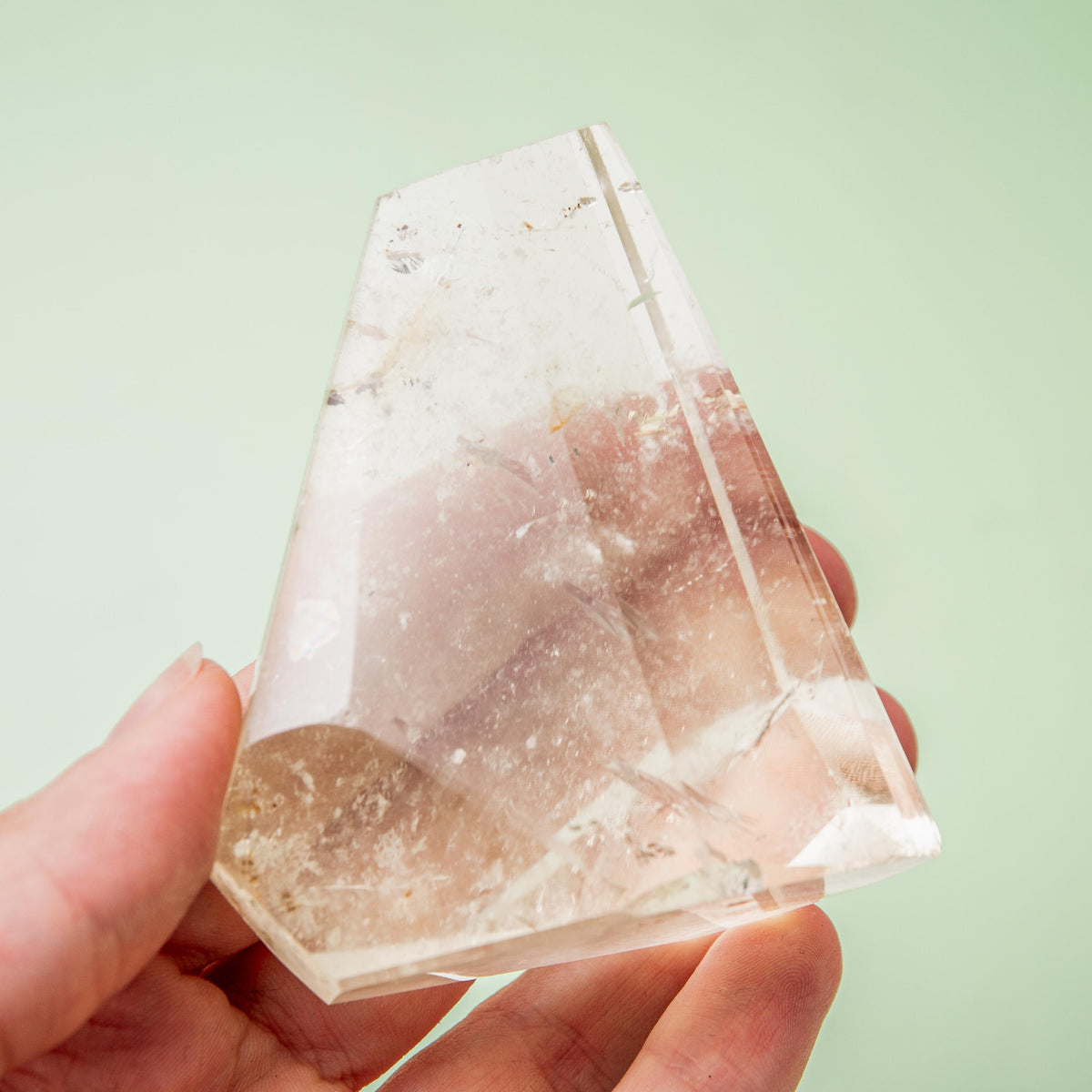 Lemon Quartz Crystal - 7 cm 179 gr (E)