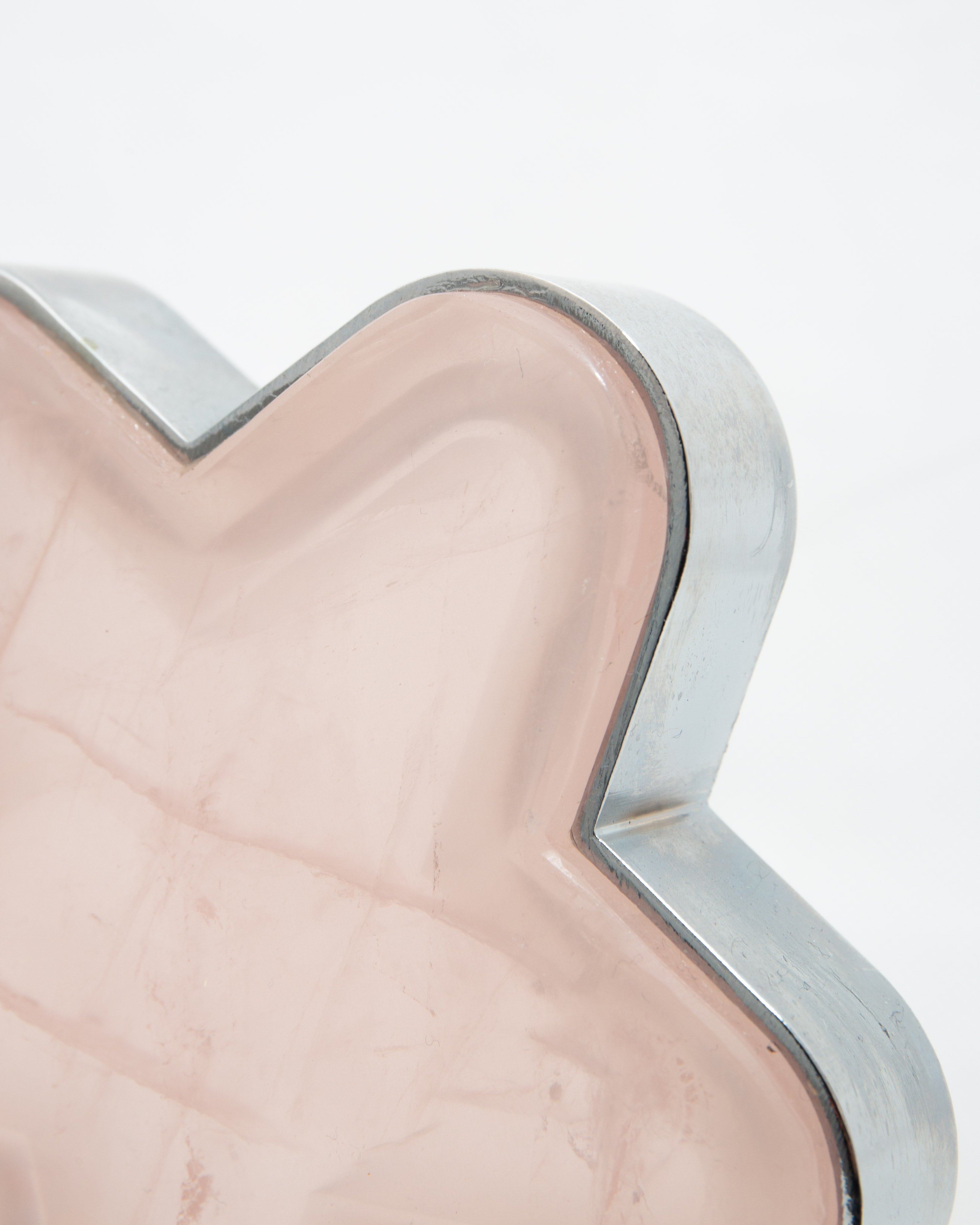 Csillag Alakú Rózsakvarc Lámpa