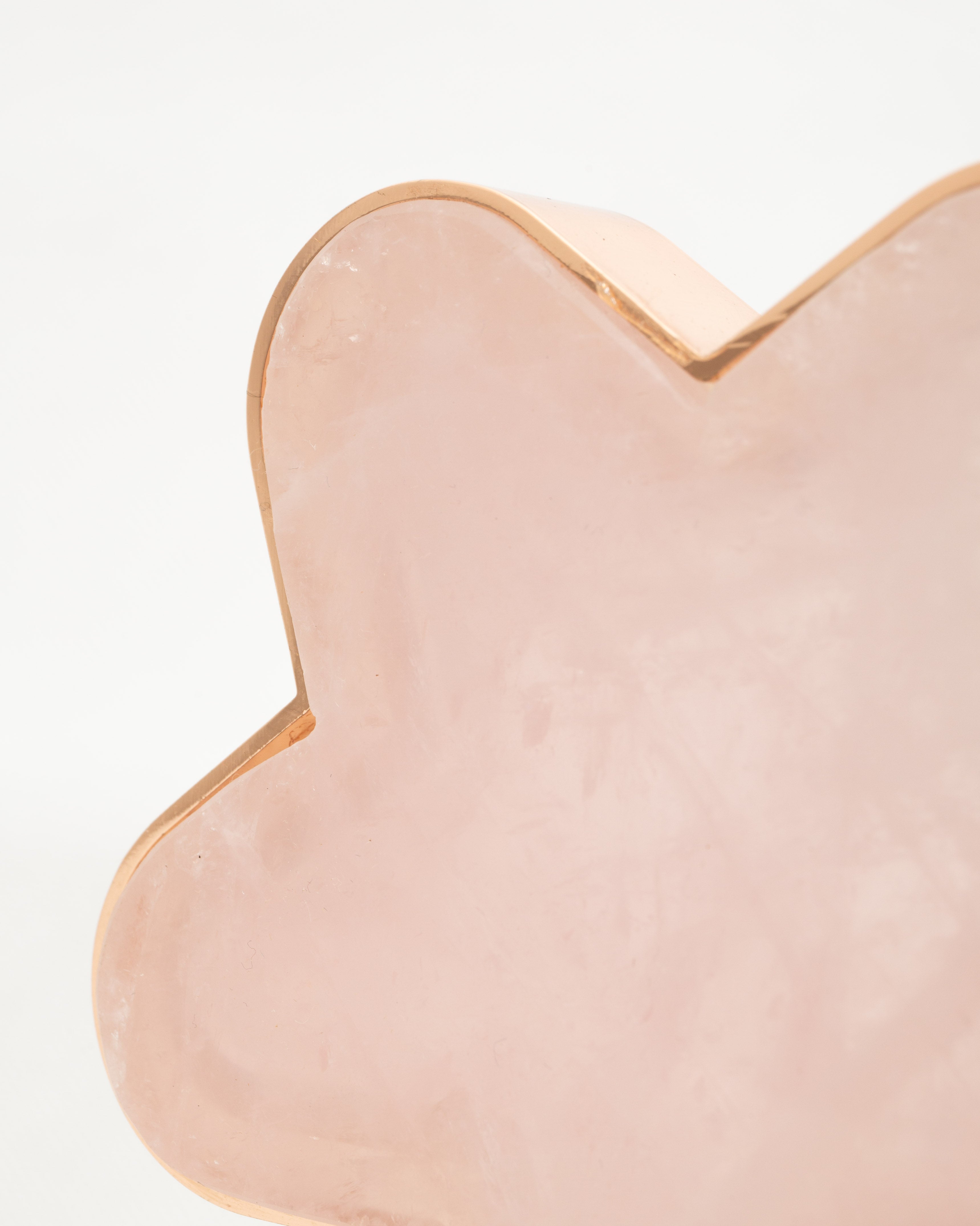 Rózsakvarc Virág Lámpa